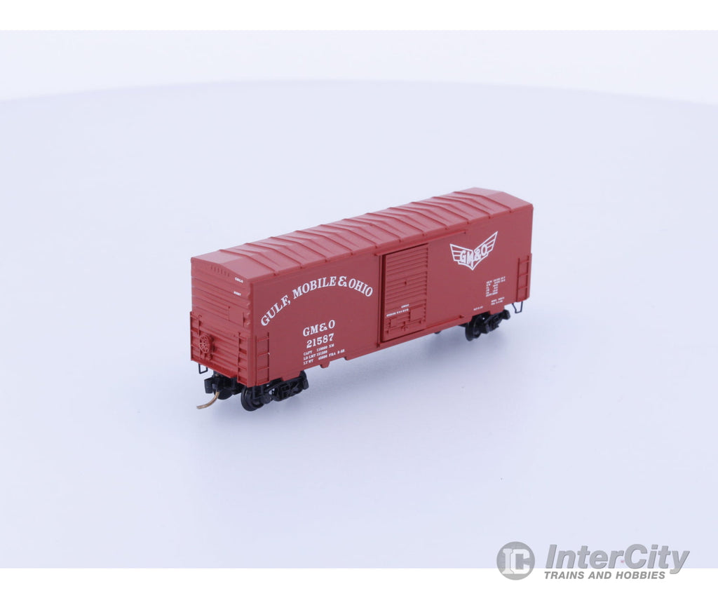 Micro Trains 24240 N Boxcar 40’ Gulf Mobile & Ohio 21583 Freight Cars