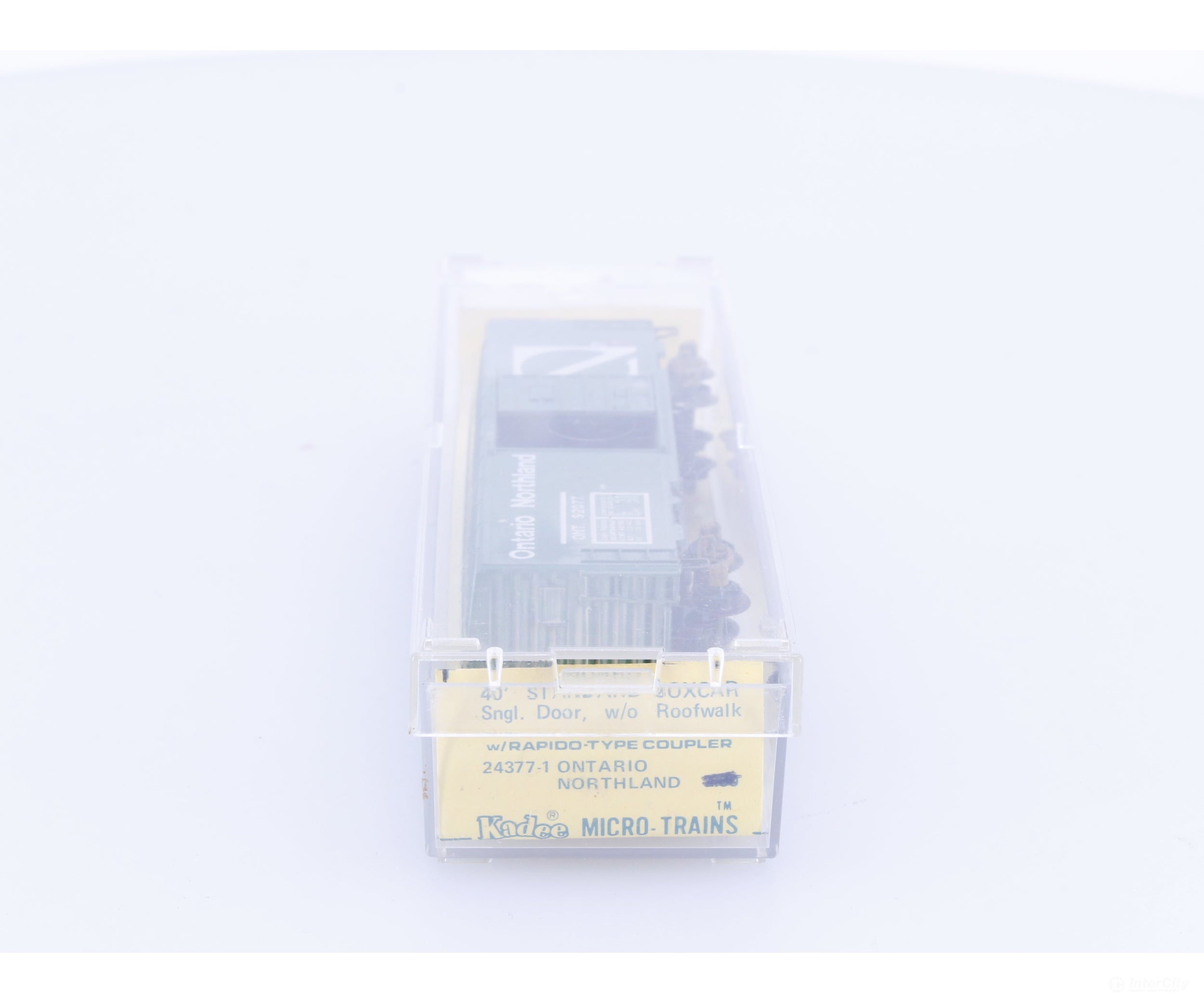 Micro Trains 24377-1 N 40’ Single Door Boxcar Ontario Northland (ONT) 92077 Freight Cars