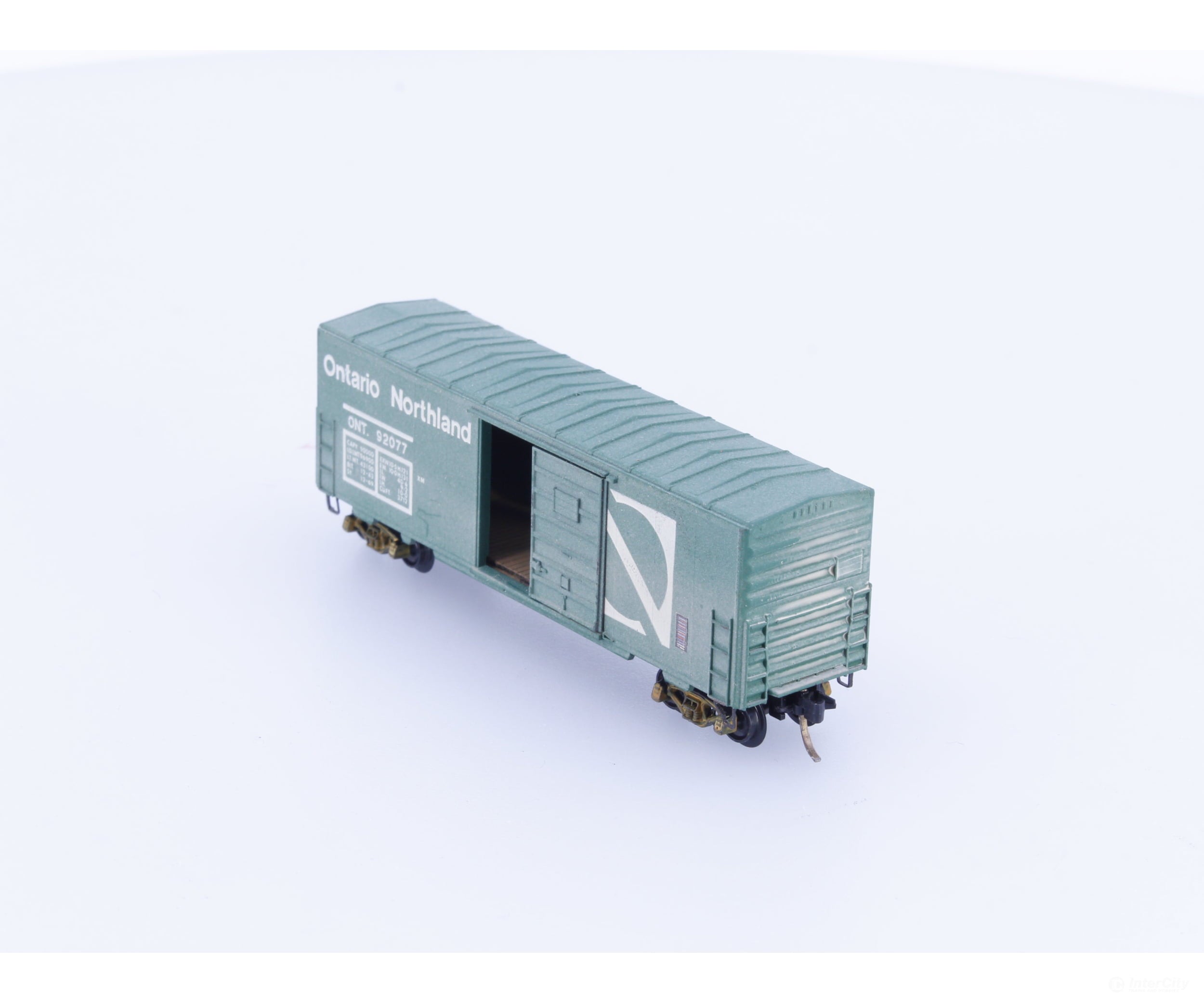 Micro Trains 24377-1 N 40’ Single Door Boxcar Ontario Northland (ONT) 92077 Freight Cars
