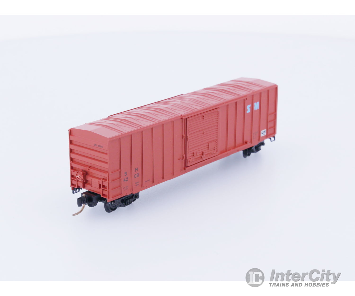 Micro Trains 25540 N Boxcar 50’ FMC 5077 St. Mary’s Railroad SM 4209 Freight Cars