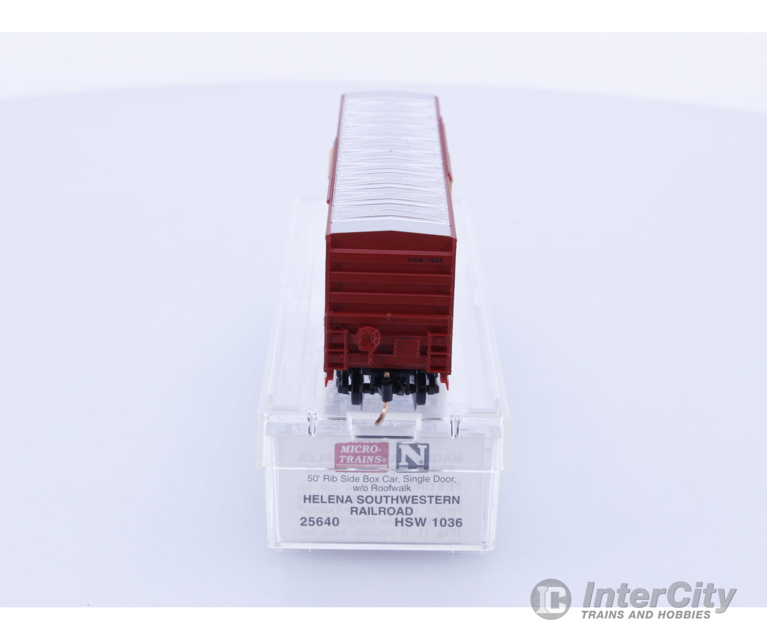 Micro Trains 25640 N Boxcar 50’ Helena Southwestern Railroad 1036 Freight Cars