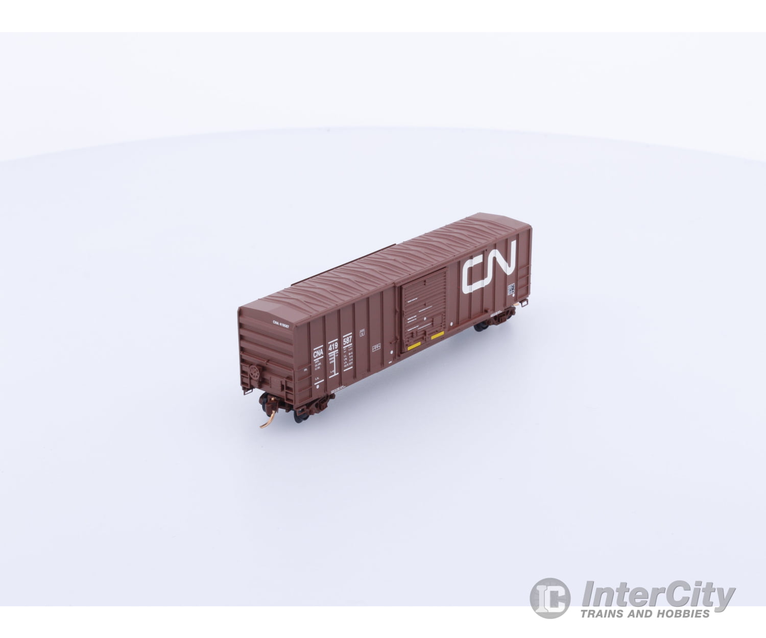 Micro Trains 25650 N Boxcar 50’ Rib Side Single Door Canadian National (CN) 419587 Freight Cars