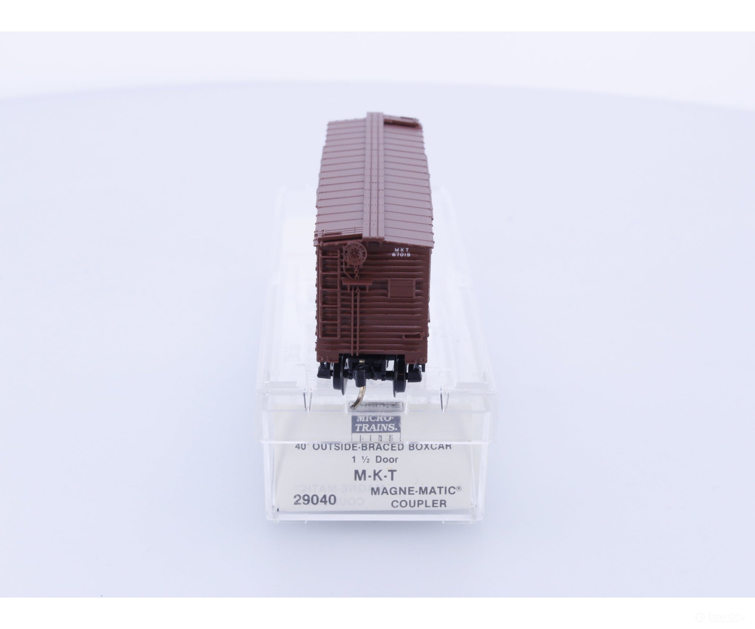 Micro Trains 29040 N 40’ Outside Braced Box Car Missouri Kansas Texas Railroad (MKT) 67019 Freight Cars