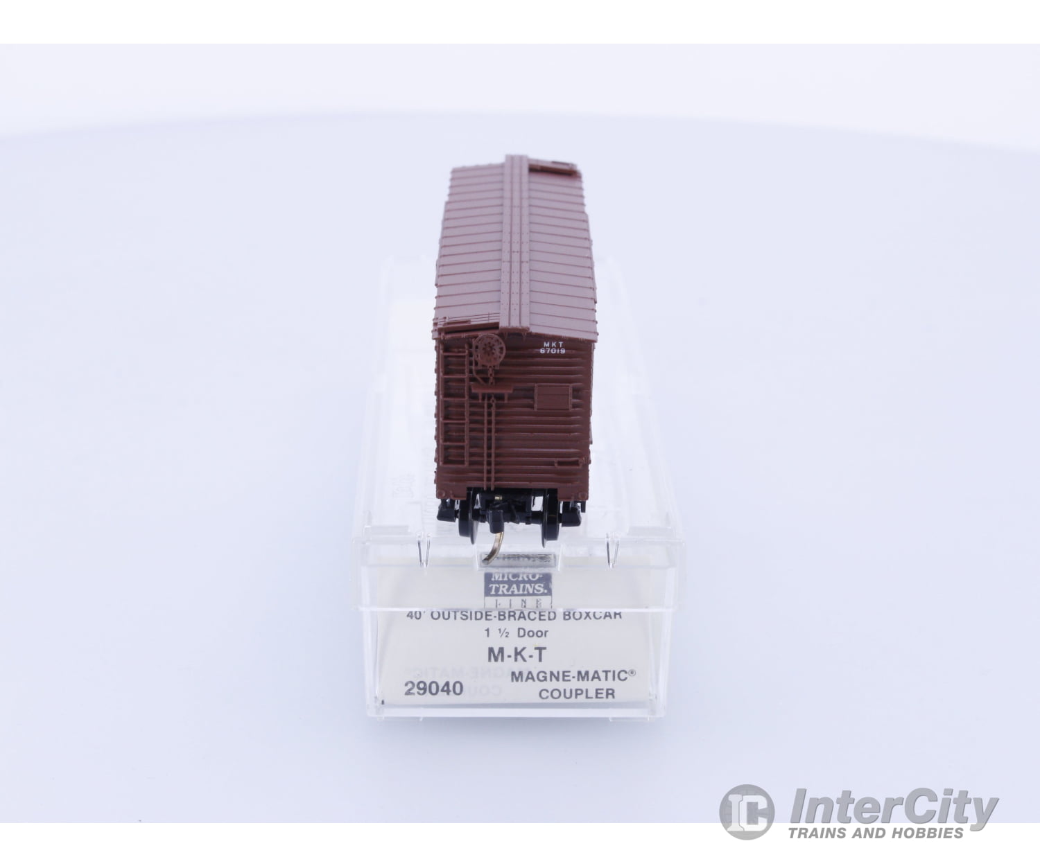 Micro Trains 29040 N 40’ Outside Braced Box Car Missouri Kansas Texas Railroad (MKT) 67019 Freight Cars