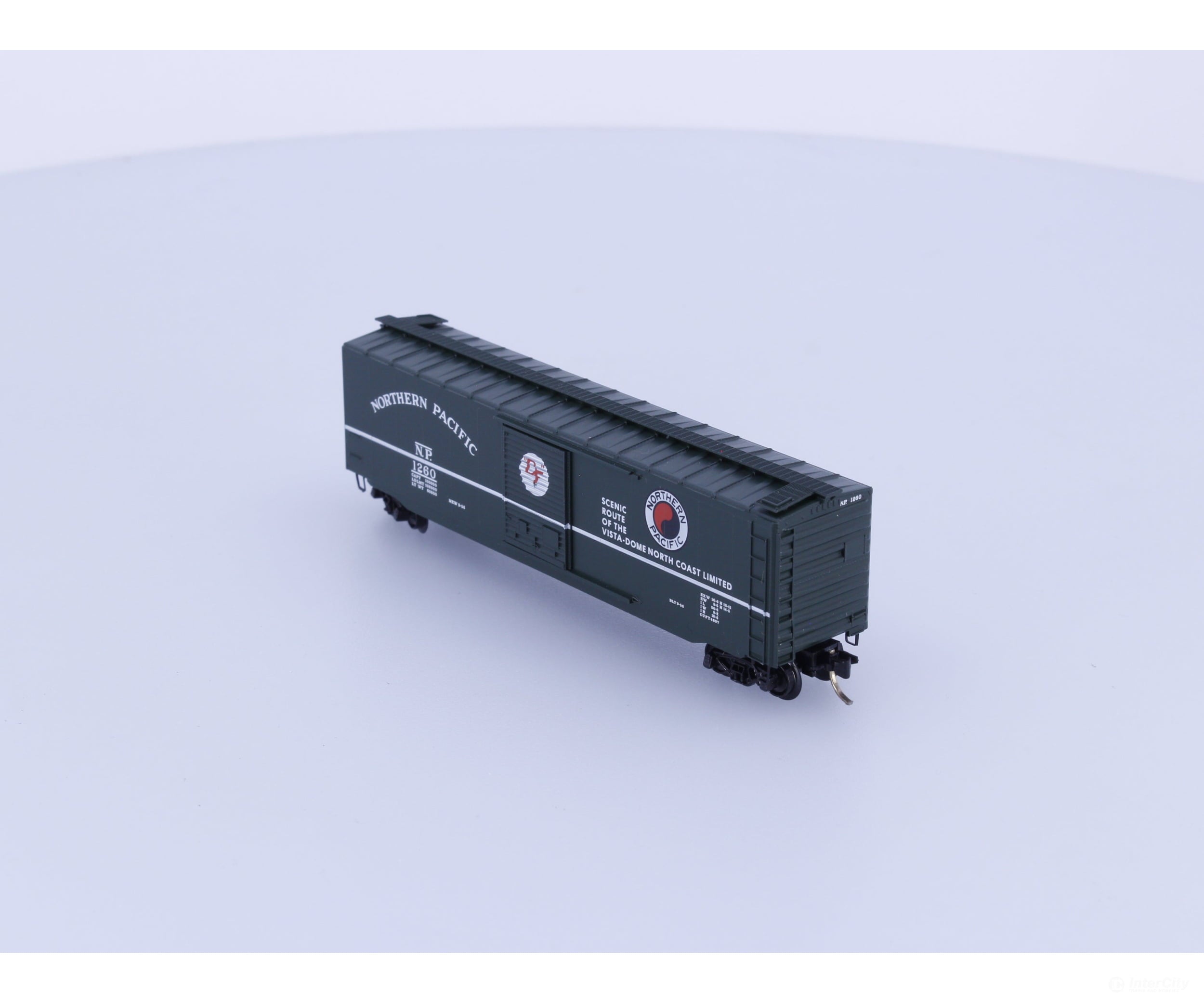 Micro Trains 31250 N Boxcar 50’ PS-1 Northern Pacific (NP) 1260 Freight Cars