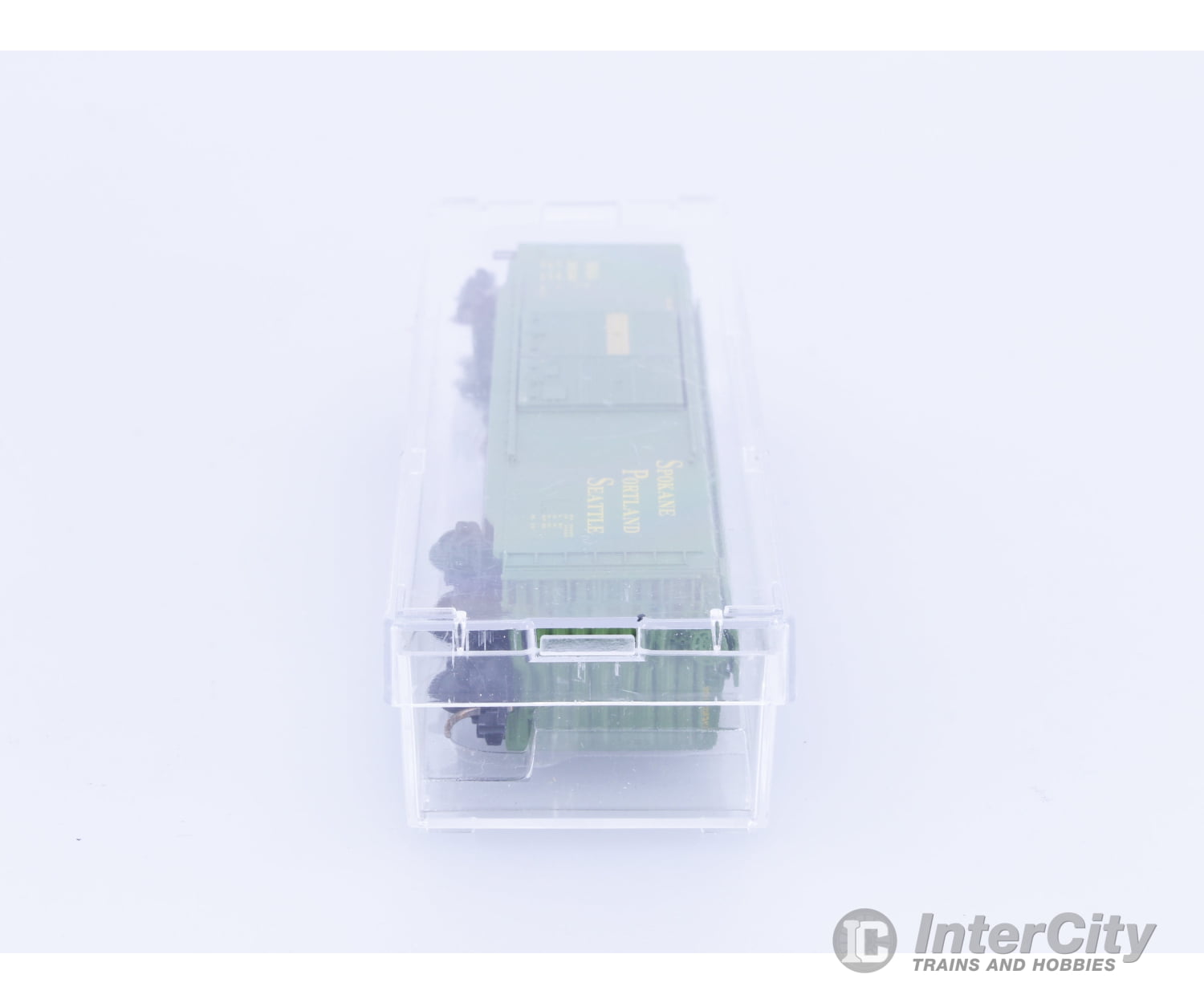 Micro Trains 318340 N 50’ Double Boor Boxcar Spokane Portland and Seattle (SPS) 318340 Freight Cars