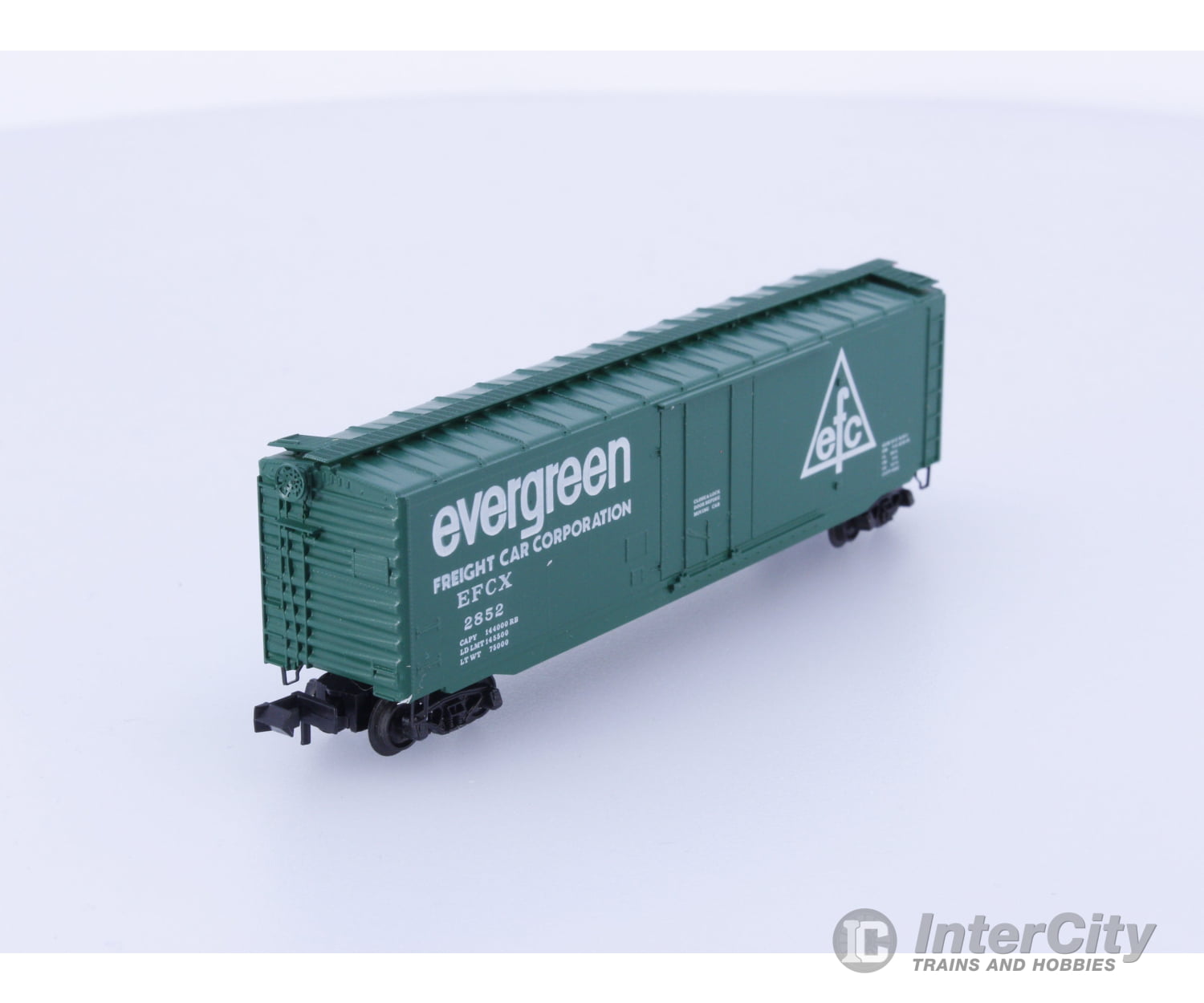 Micro Trains 32010 N Boxcar 50’ Steel Plug Door Evergreen EFCX 2852 Freight Cars