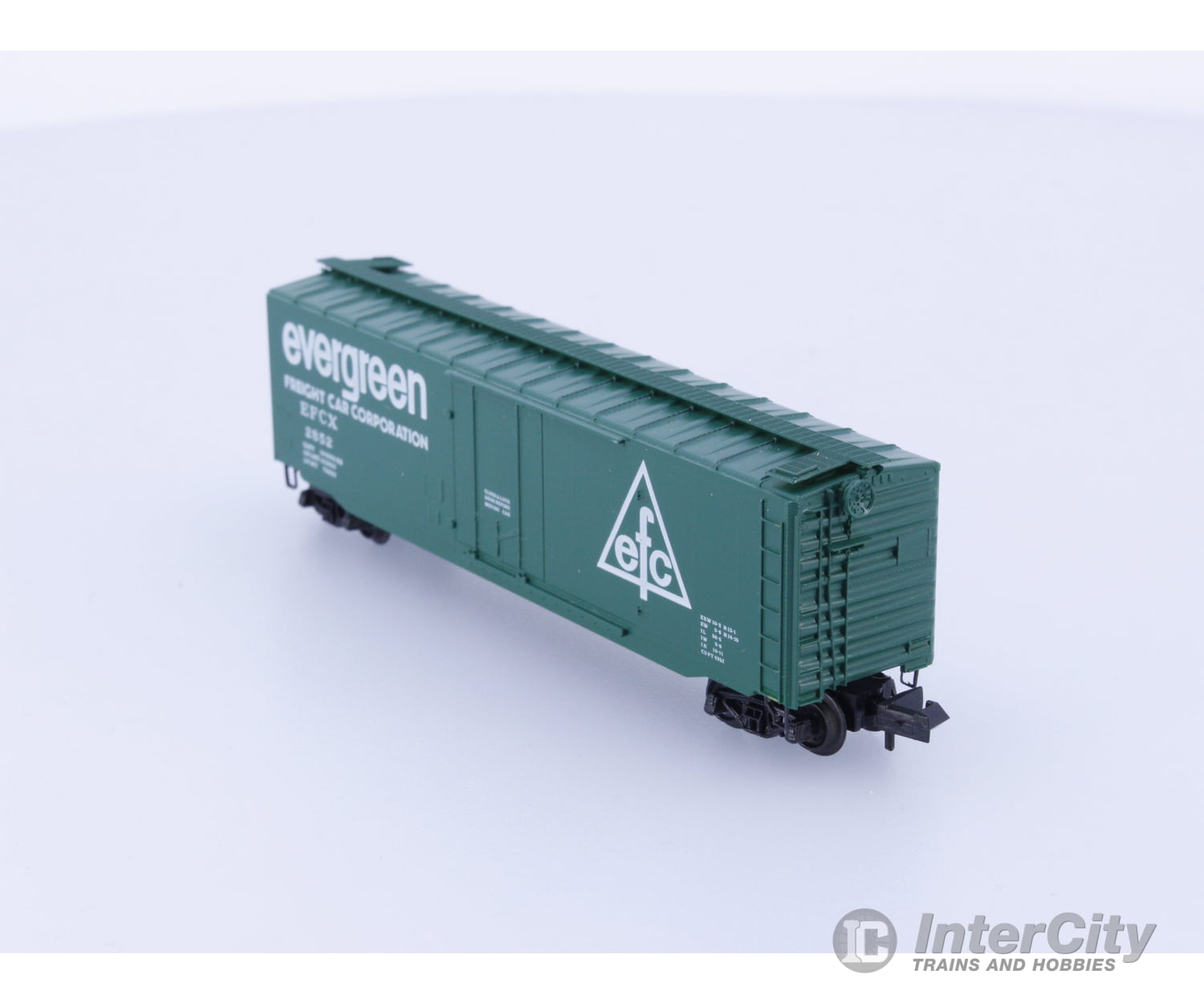 Micro Trains 32010 N Boxcar 50’ Steel Plug Door Evergreen EFCX 2852 Freight Cars