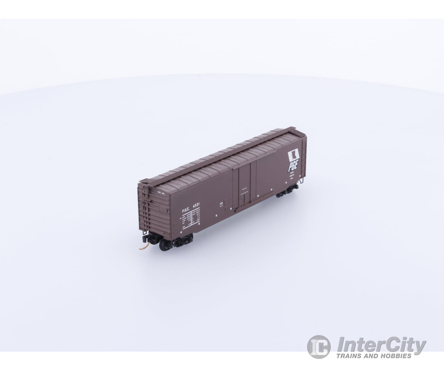Micro Trains 32260 N Boxcar 50’ Steel Plug Door Pacific Great Eastern (PGE) 4521 (#4) Freight Cars