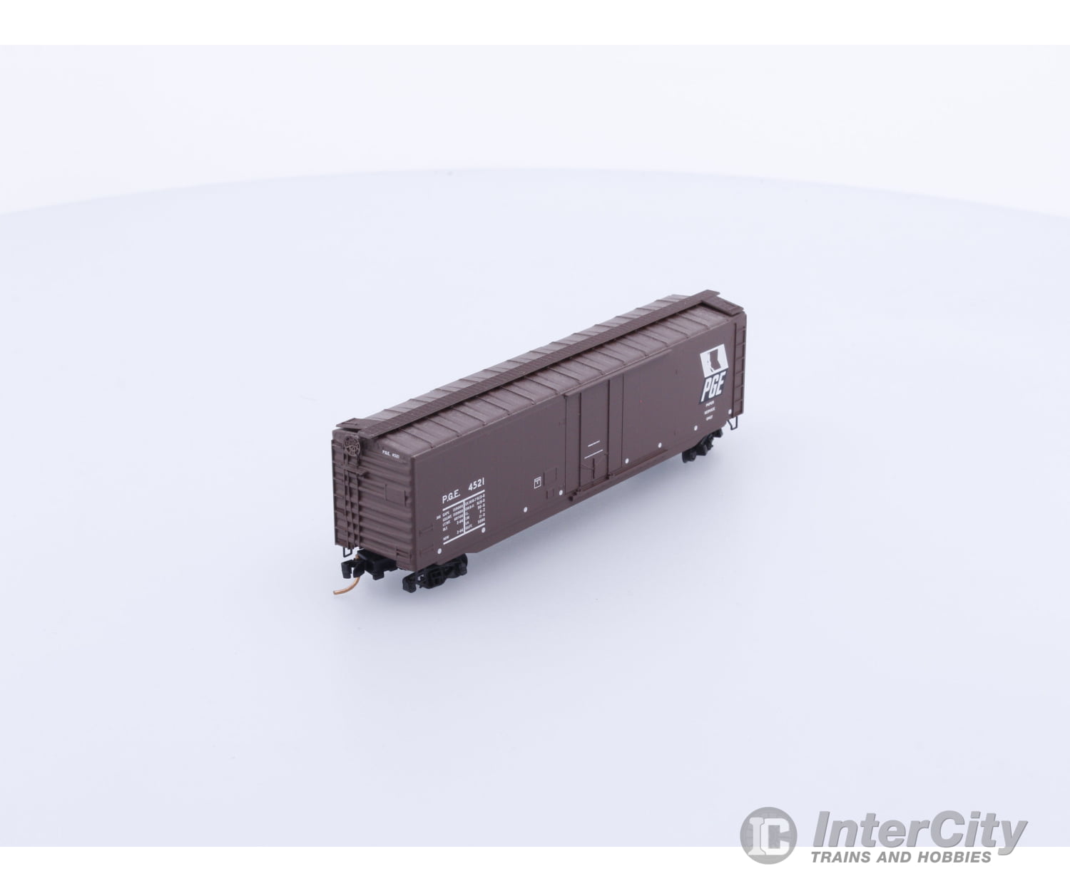 Micro Trains 32260 N Boxcar 50’ Steel Plug Door Pacific Great Eastern (PGE) 4521 (#5) Freight Cars