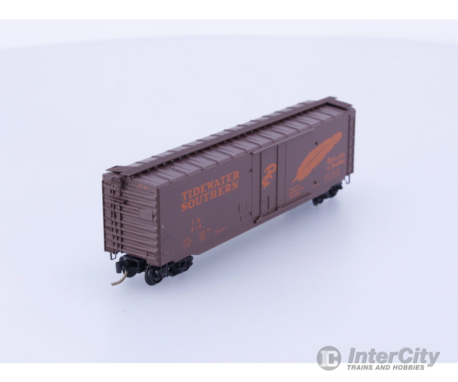 Micro Trains 32280 N Boxcar 50’ Steel Plug Door Tidewater Southern TS 610 Freight Cars