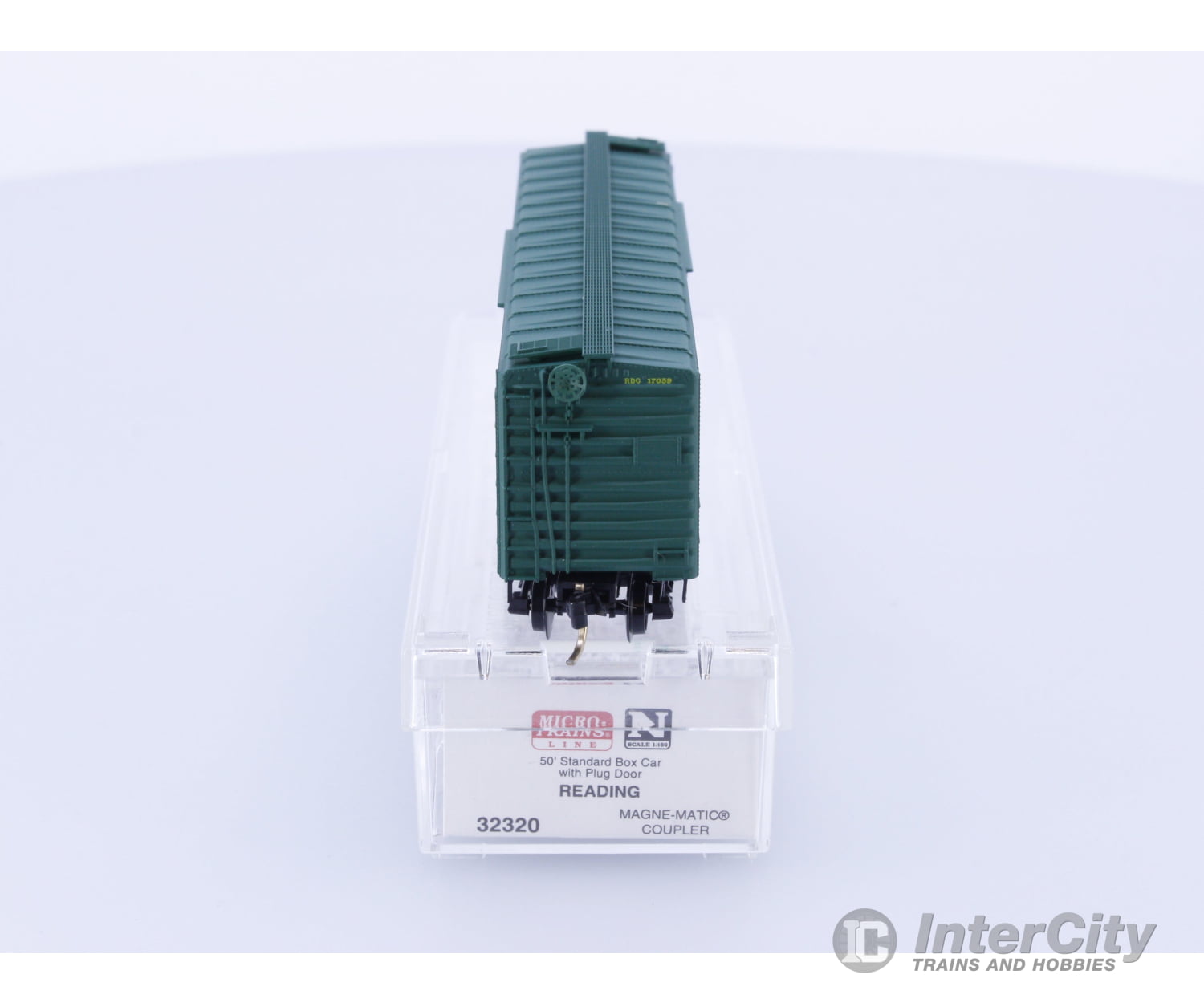 Micro Trains 32320 N 50’ Standard Box Car Plug Door Reading (RL) 17059 Freight Cars