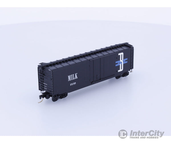 Micro Trains 32330 N 50’ Standard Box Car Plug Door Boston and Maine (BM) 1919 Freight Cars