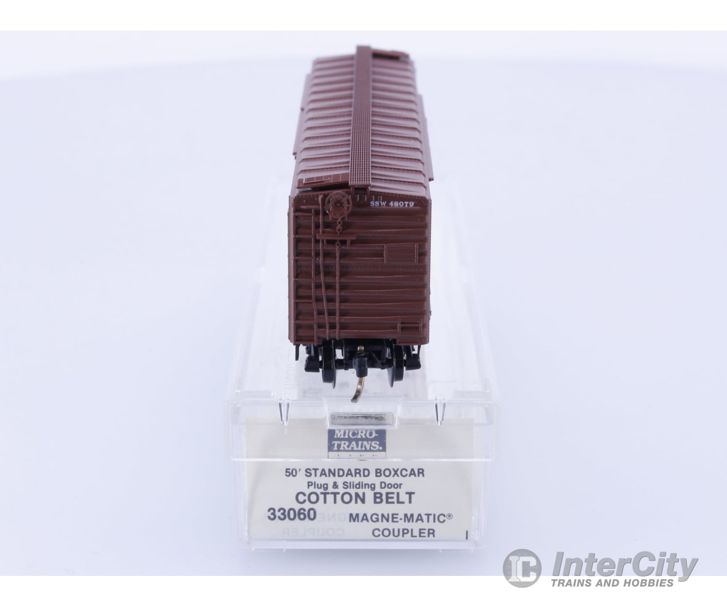 Micro Trains 33060 N Boxcar 50’ Steel Cotton Belt SSW 48079 Freight Cars