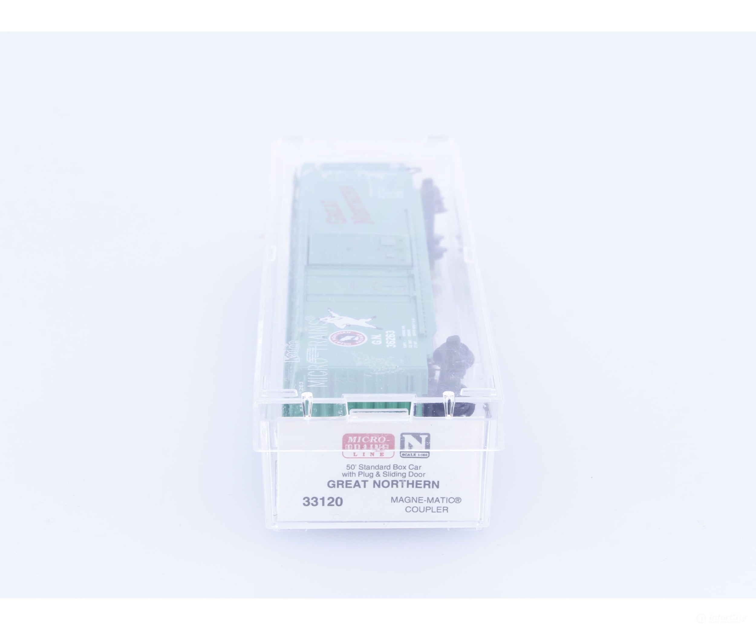 Micro Trains 33120 N 50’ Standard Box Car Plug Door Great Northern (GN) 36263 Freight Cars