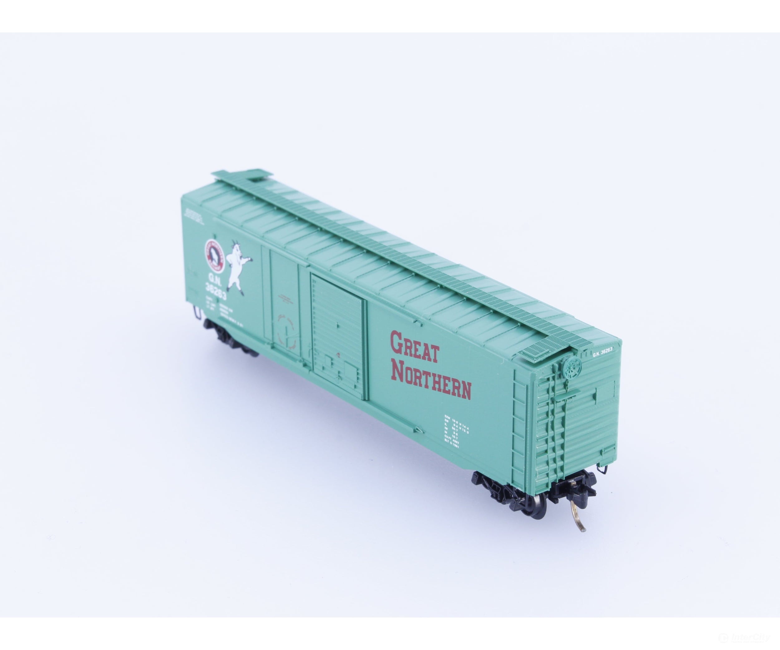 Micro Trains 33120 N 50’ Standard Box Car Plug Door Great Northern (GN) 36263 Freight Cars
