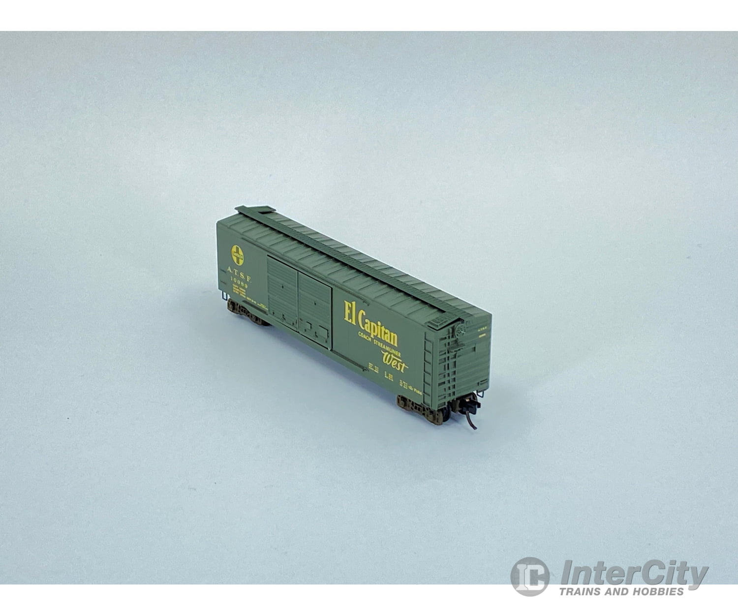 Micro Trains 34240 N 50 Standard Box Car Double Doors Santa Fe (Sf) 10089 Freight Cars