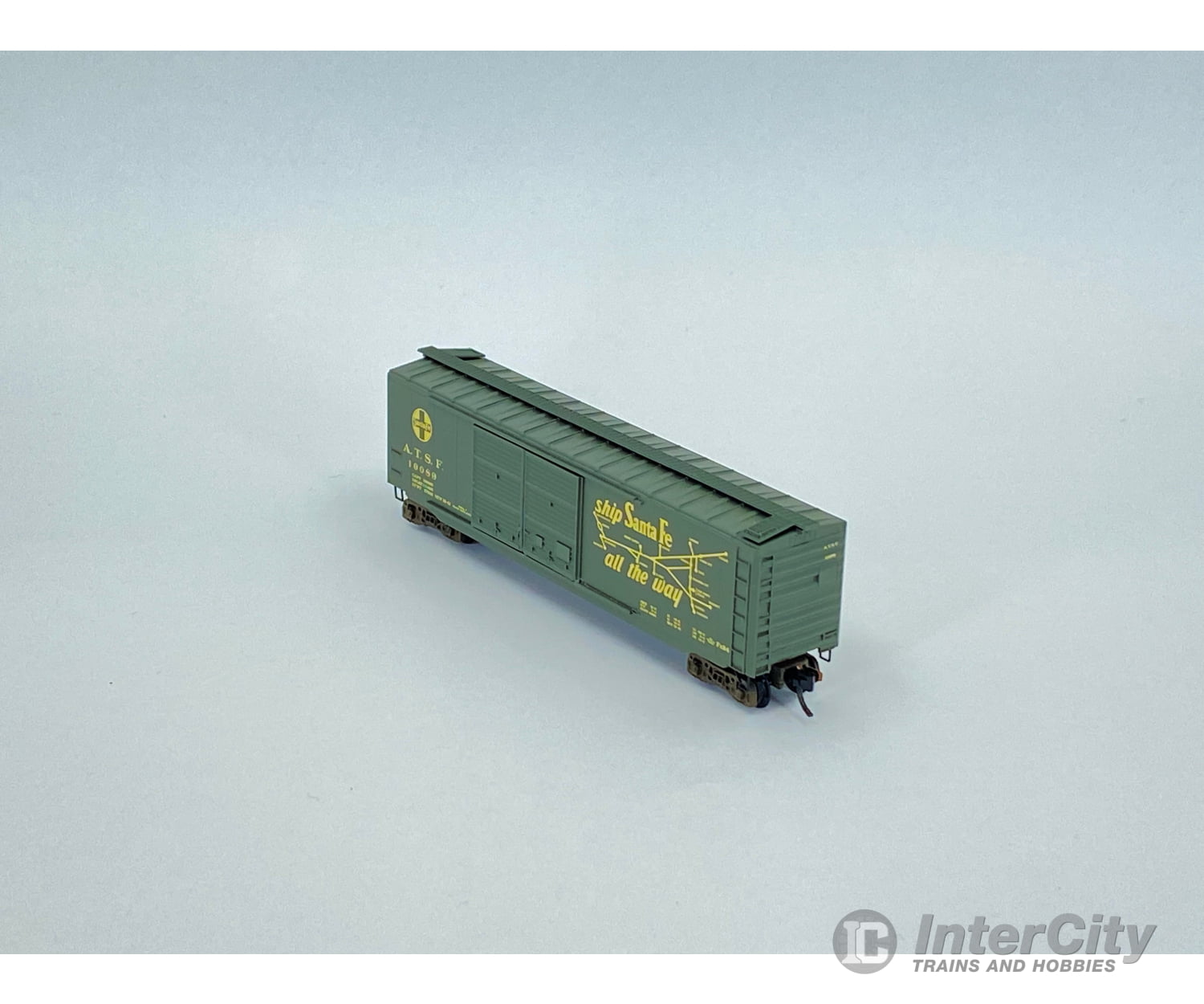 Micro Trains 34240 N 50 Standard Box Car Double Doors Santa Fe (Sf) 10089 Freight Cars