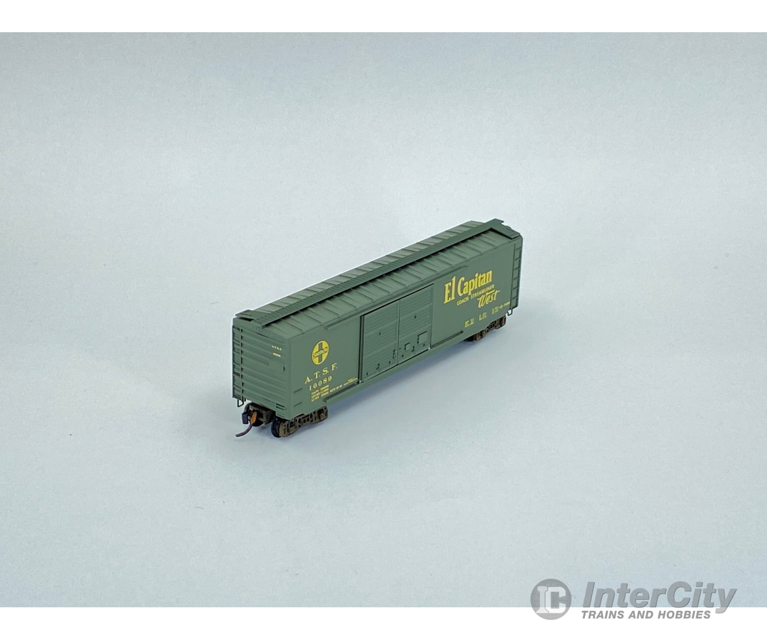 Micro Trains 34240 N 50 Standard Box Car Double Doors Santa Fe (Sf) 10089 Freight Cars