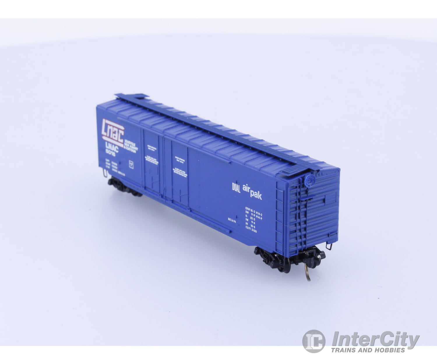 Micro Trains 36050 N Boxcar 50’ Steel Plug Door Louisville New Albany & Corydon LNAC 5015 Freight Cars