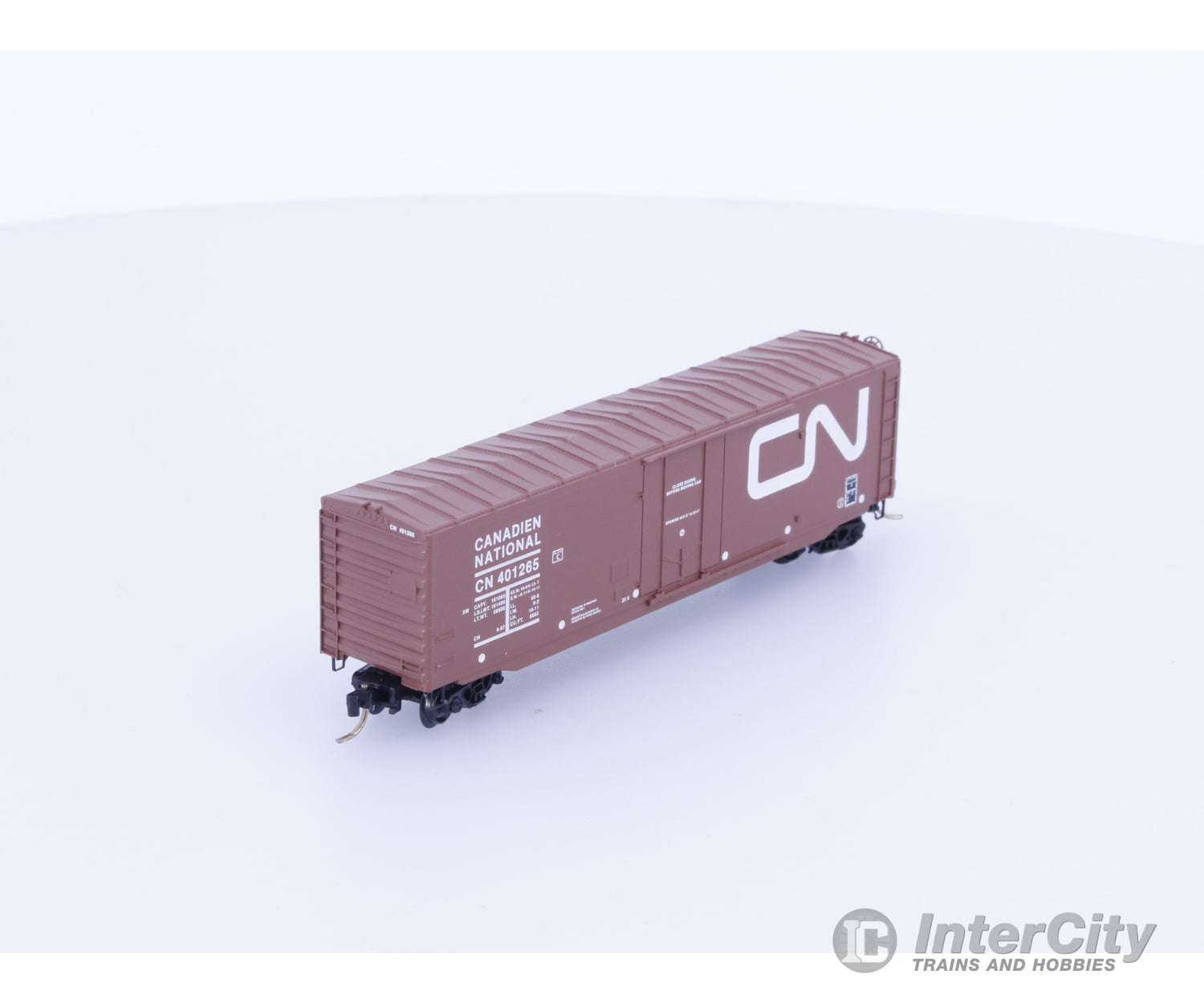 Micro Trains 38190 N 50’ Standard Box Car Plug Door Canadian National (CN) 401265 Freight Cars