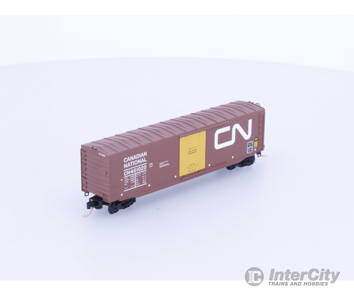 Micro Trains 38310 N 50’ Standard Box Car Plug Door Canadian National (CN) 401020 Freight Cars