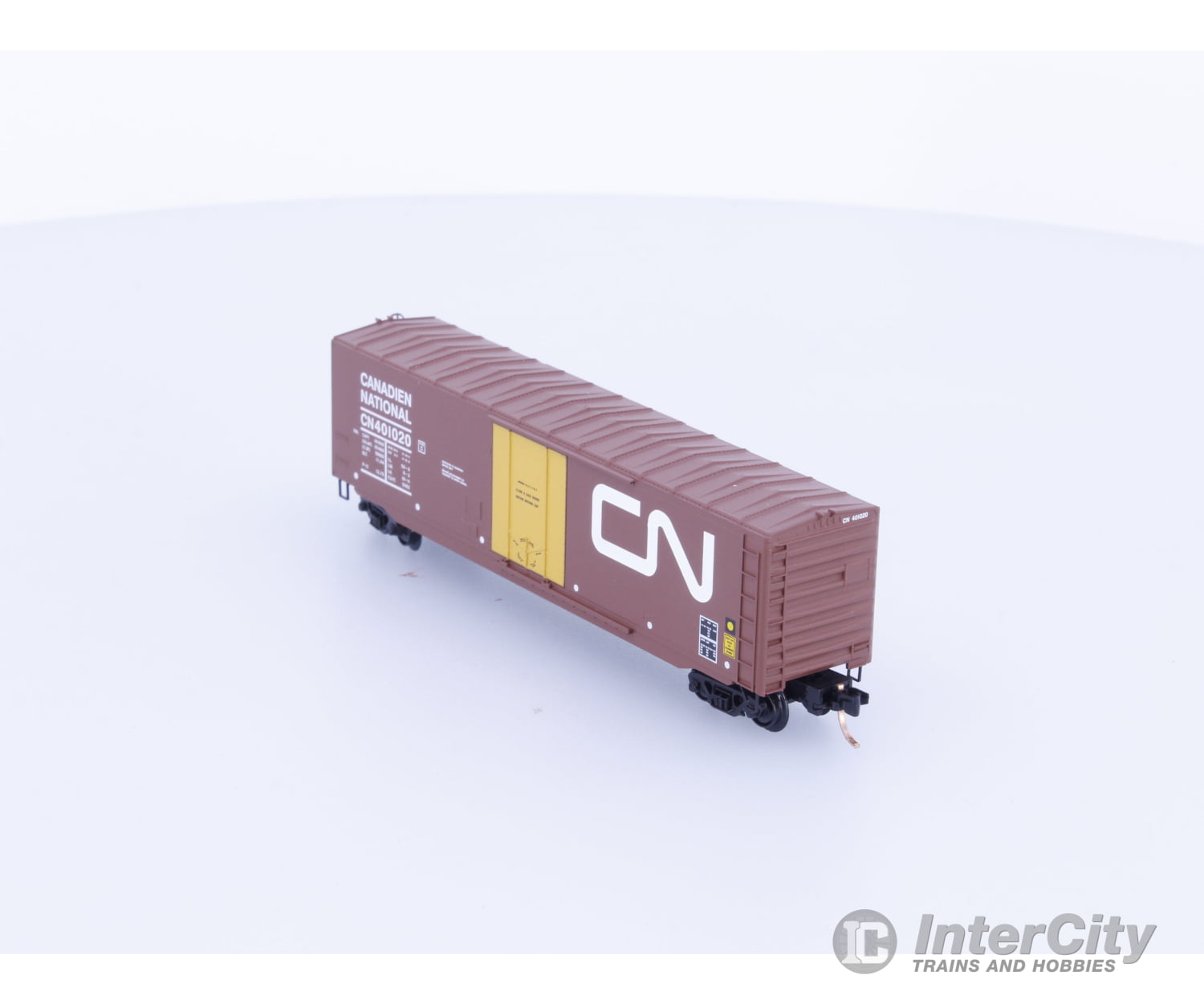 Micro Trains 38310 N 50’ Standard Box Car Plug Door Canadian National (CN) 401020 Freight Cars