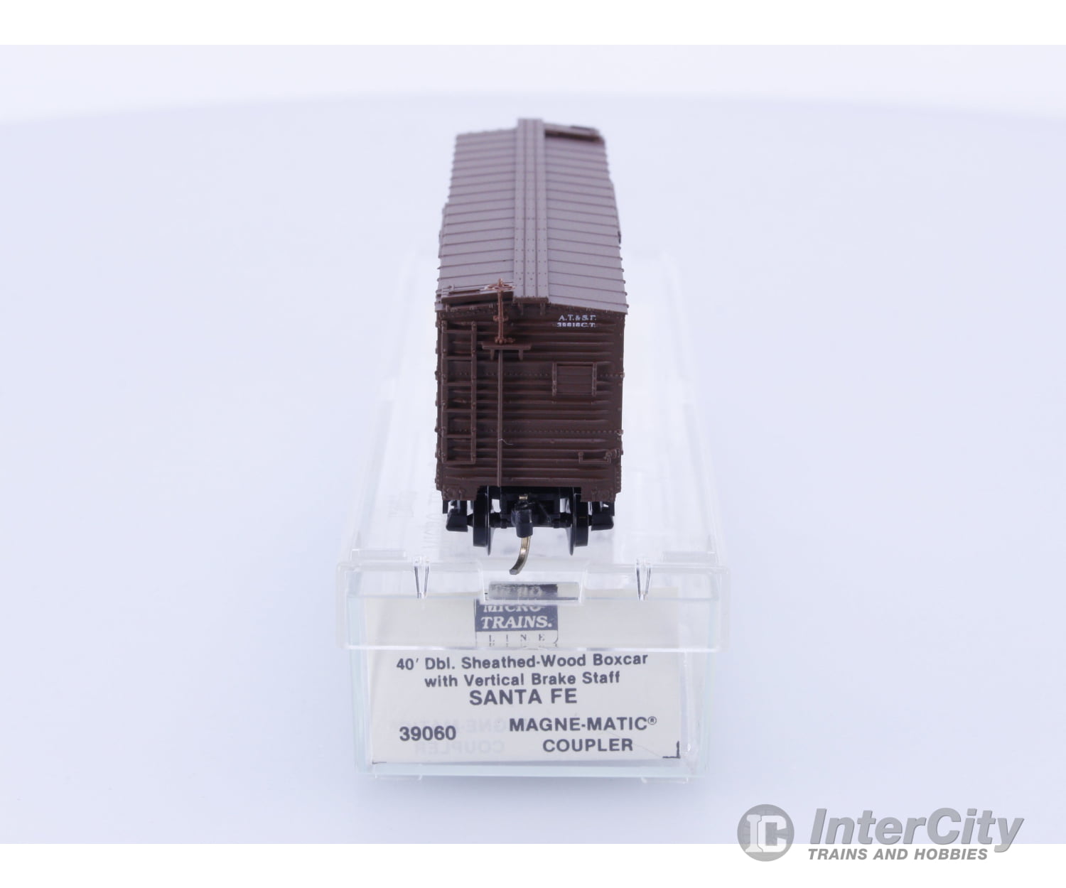 Micro Trains 39060 N Boxcar 40’ Double Wood Sheathed Santa Fe (SF) 38616 Freight Cars
