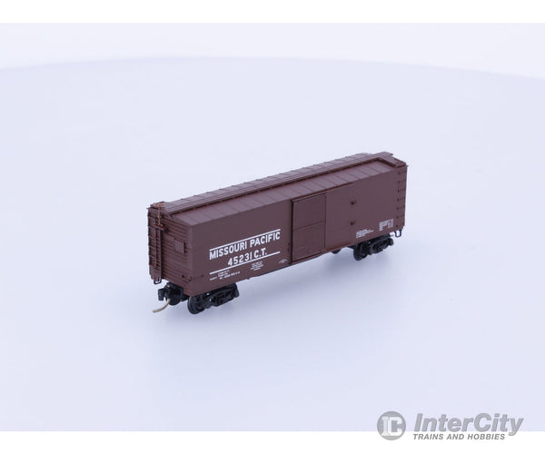 Micro Trains 39090 N 40’ Double Wood-Sheathed Box Car Missouri Pacific (MP) 45231 Freight Cars