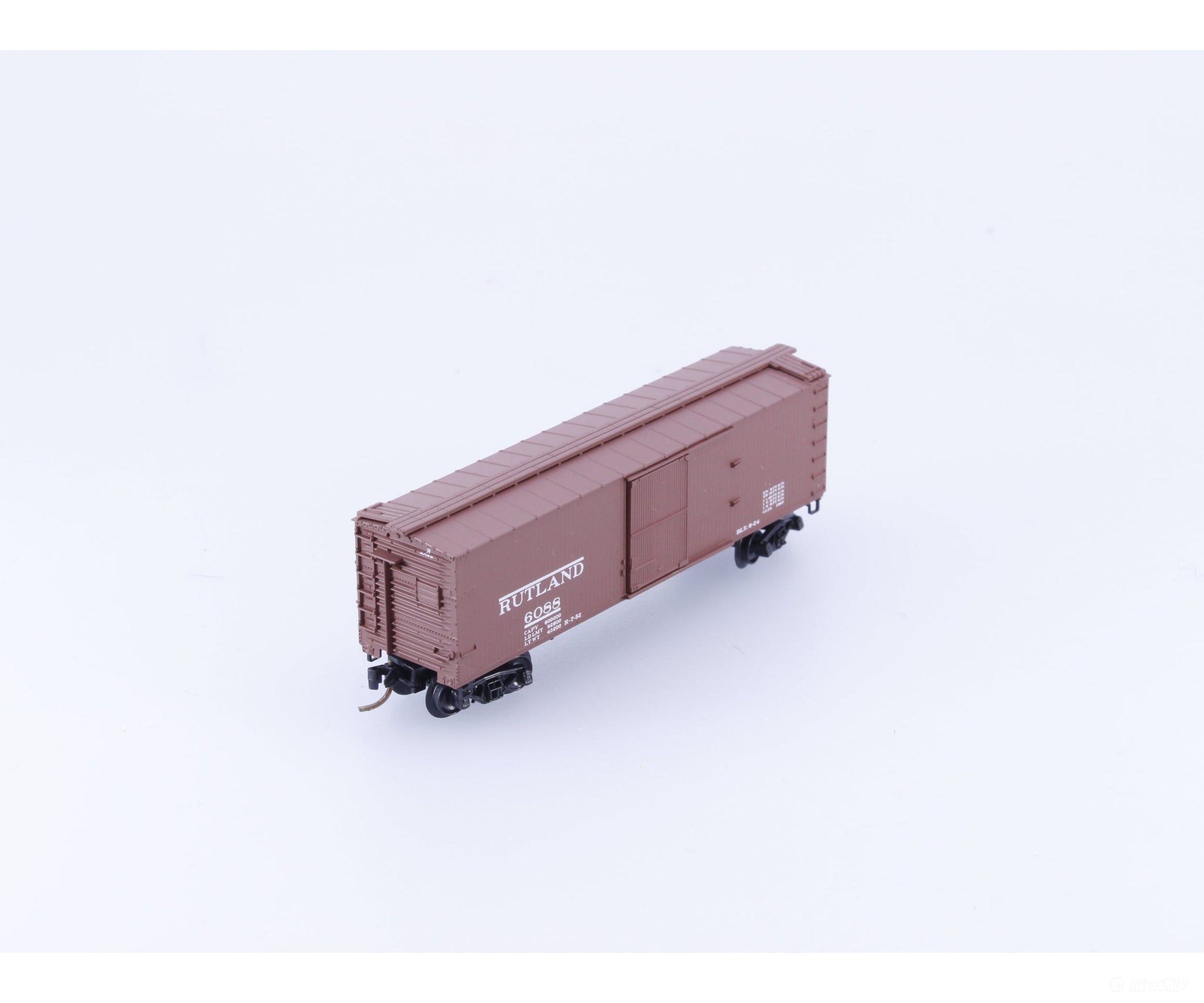 Micro Trains 39130 N Boxcar 40’ Double Wood Sheathed Rutland RUT 6088 - Freight Cars