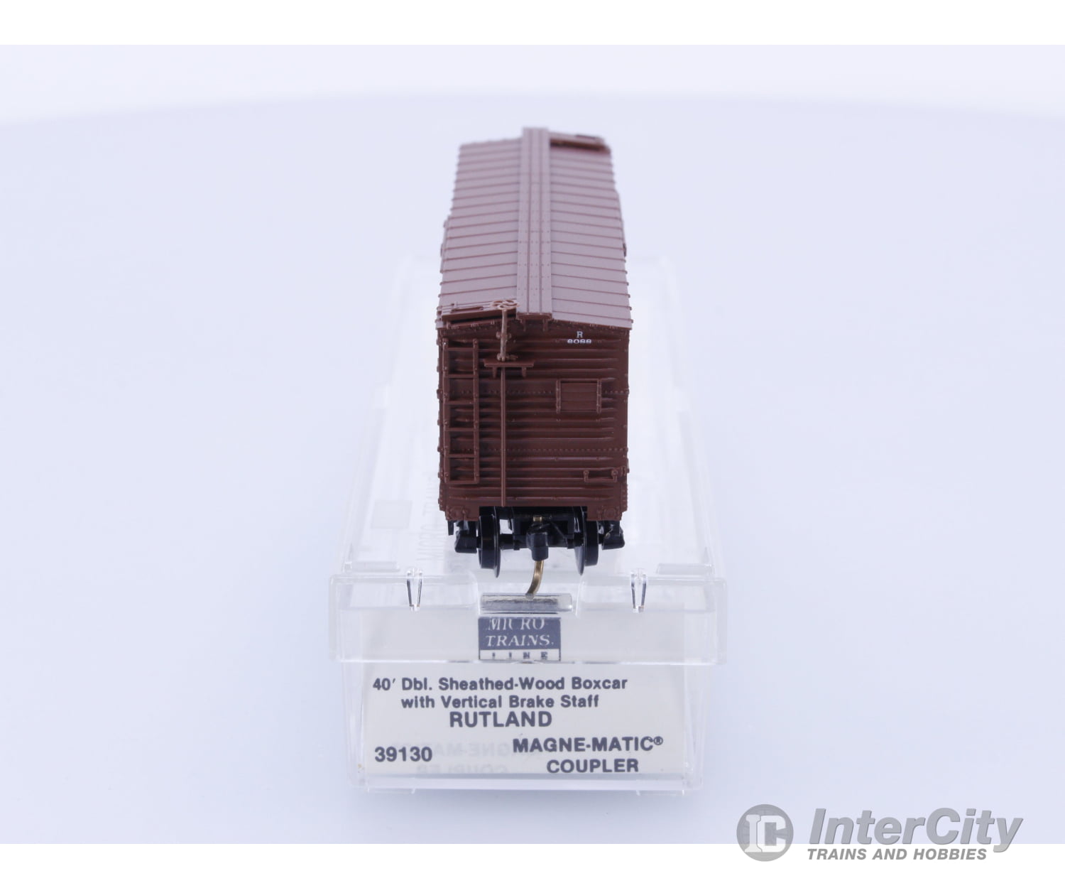 Micro Trains 39130 N Boxcar 40’ Double Wood Sheathed Rutland RUT Rutland Line (RL) 6088 Freight Cars