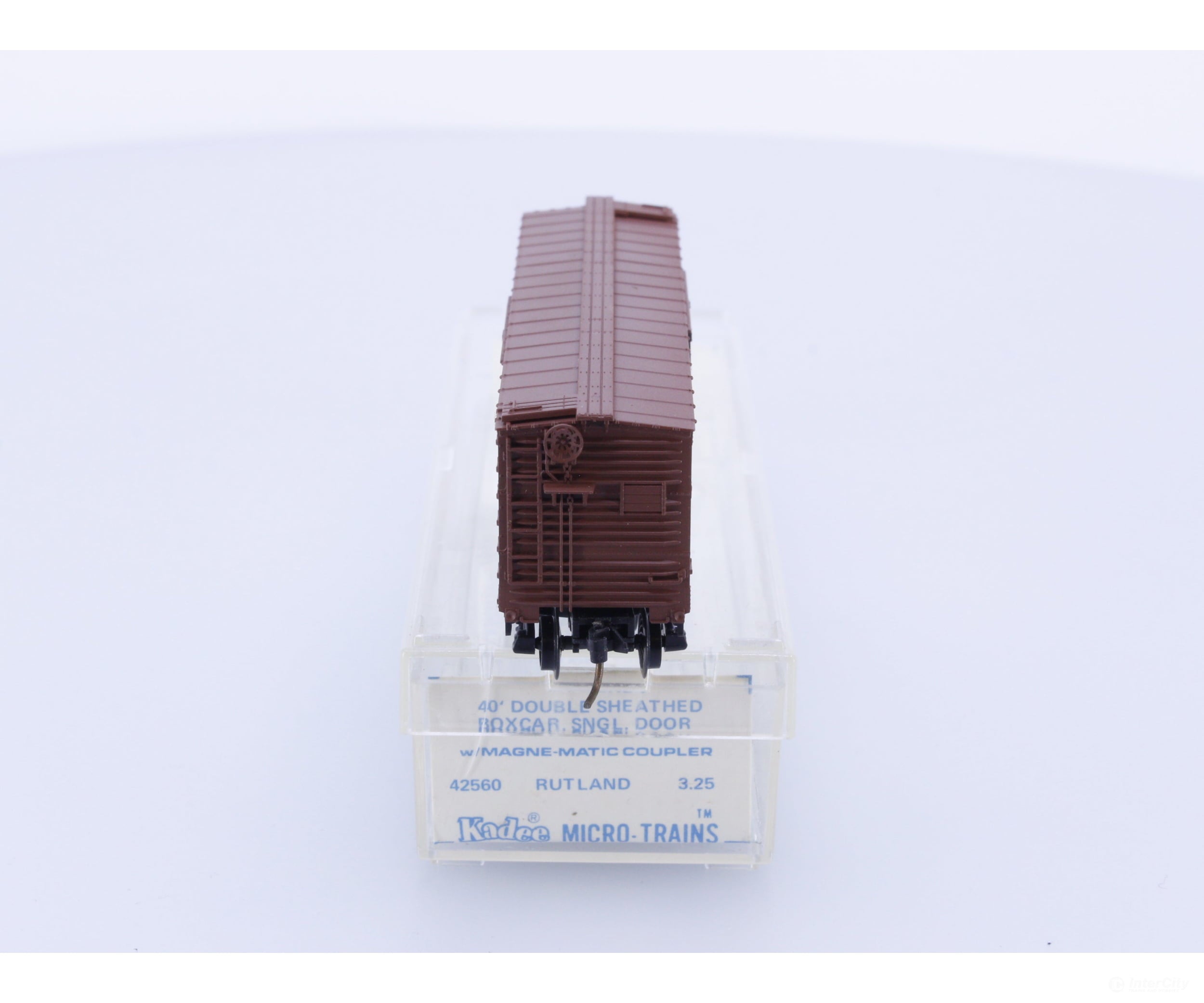 Micro Trains 42560 N 40’ Double-Sheathed Box Car Single Door Rutland Line (RL) 8299 Freight Cars