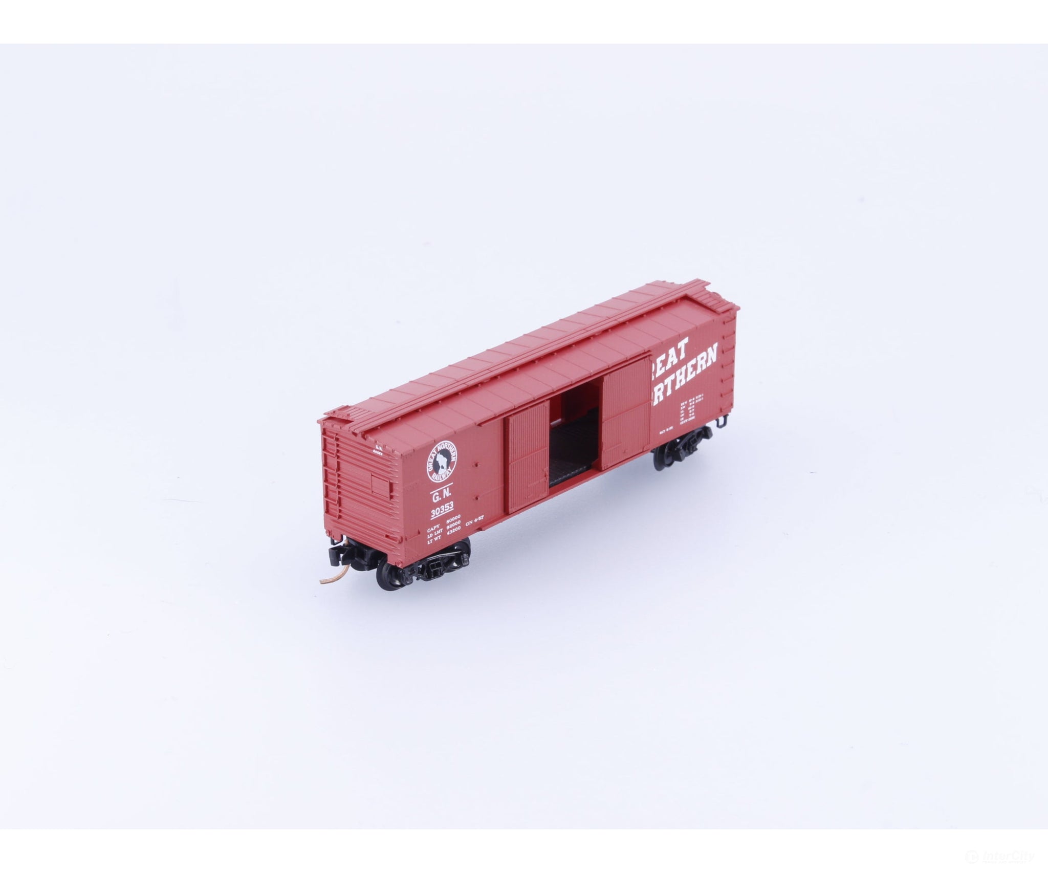 Micro Trains 43040 N Boxcar 40’ Double Wood Sheathed Great Northern (GN) 30353 - Freight Cars