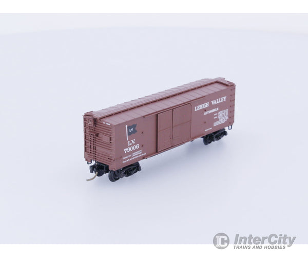 Micro Trains 43050 N 40’ Double-Sheathed Wood Box Car Lehigh Valley (LV) 79006 Freight Cars