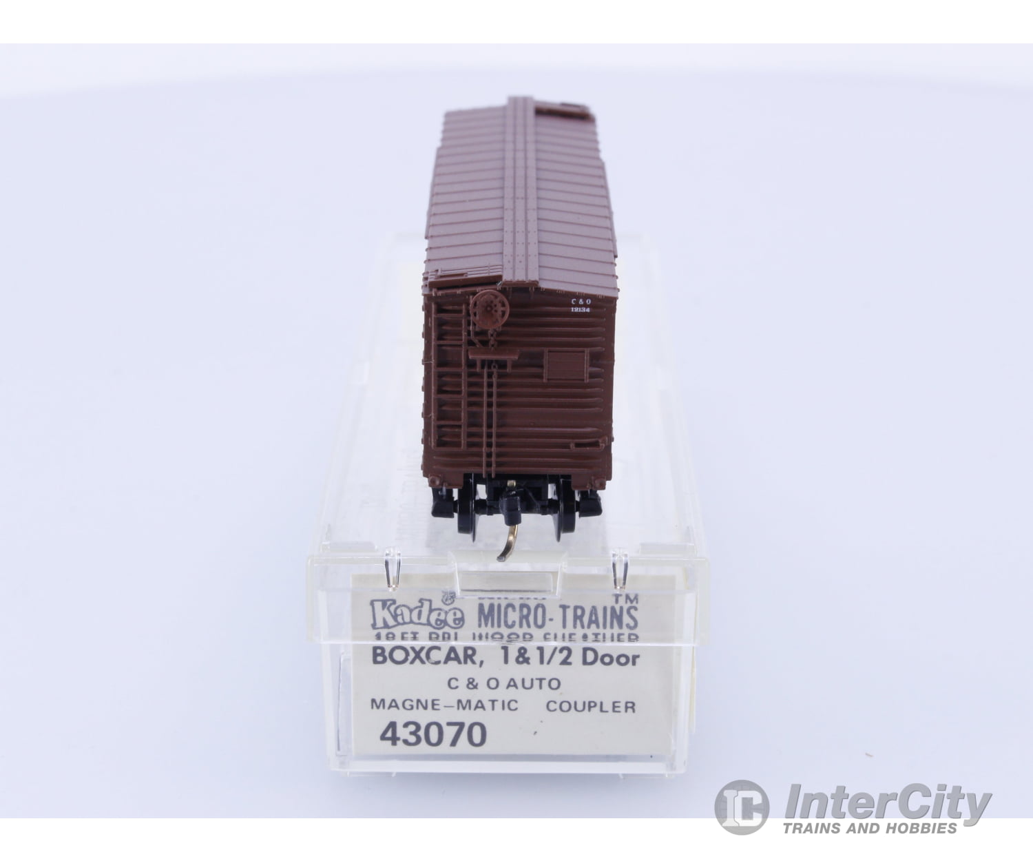 Micro Trains 43070 N Boxcar 40’ Double Wood Sheathed Chesapeake & Ohio C&O Chesapeake and Ohio (CO) 12134 Freight Cars