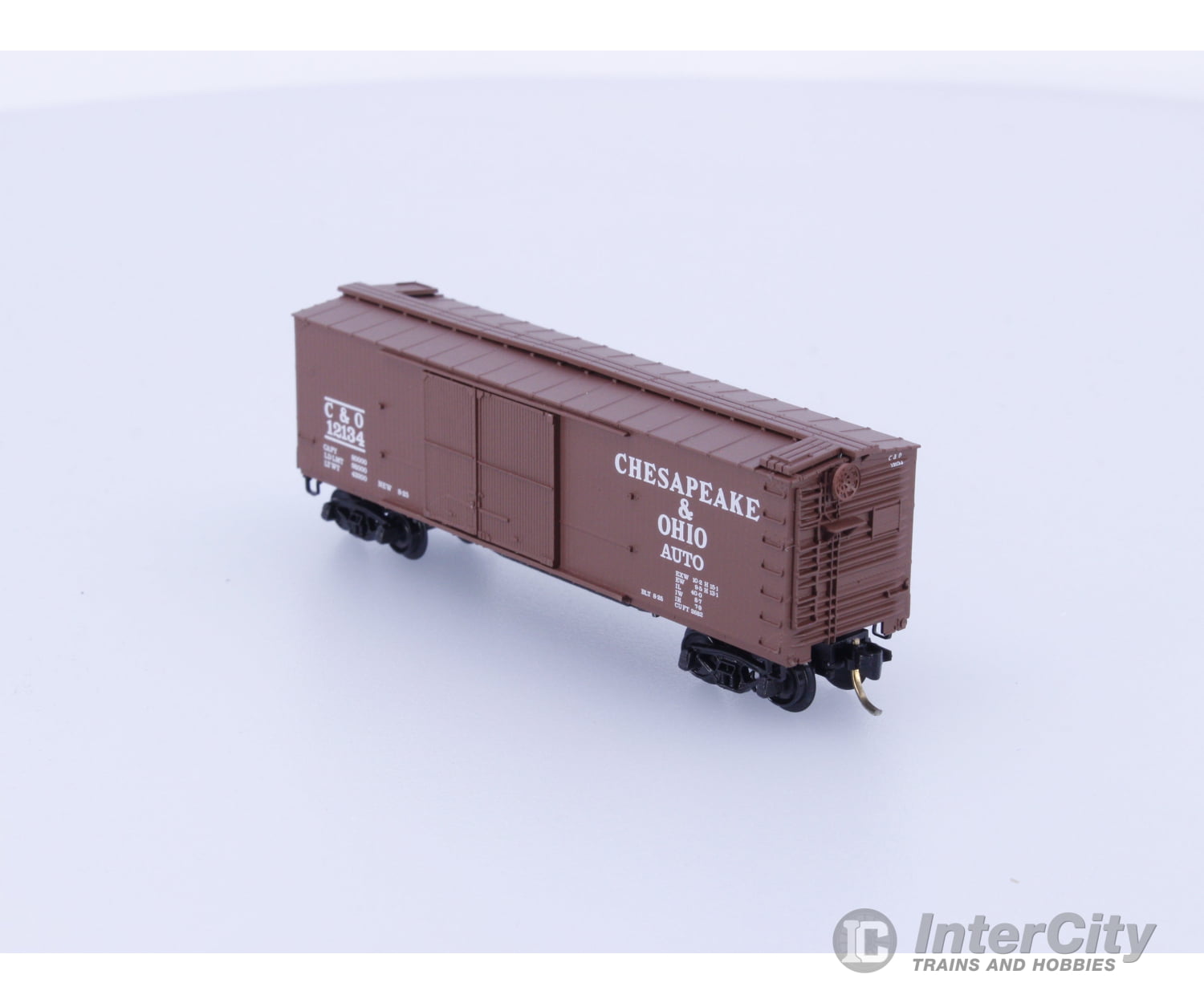 Micro Trains 43070 N Boxcar 40’ Double Wood Sheathed Chesapeake & Ohio C&O Chesapeake and Ohio (CO) 12134 Freight Cars