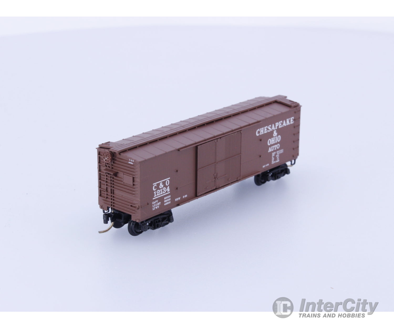 Micro Trains 43070 N Boxcar 40’ Double Wood Sheathed Chesapeake & Ohio C&O Chesapeake and Ohio (CO) 12134 Freight Cars