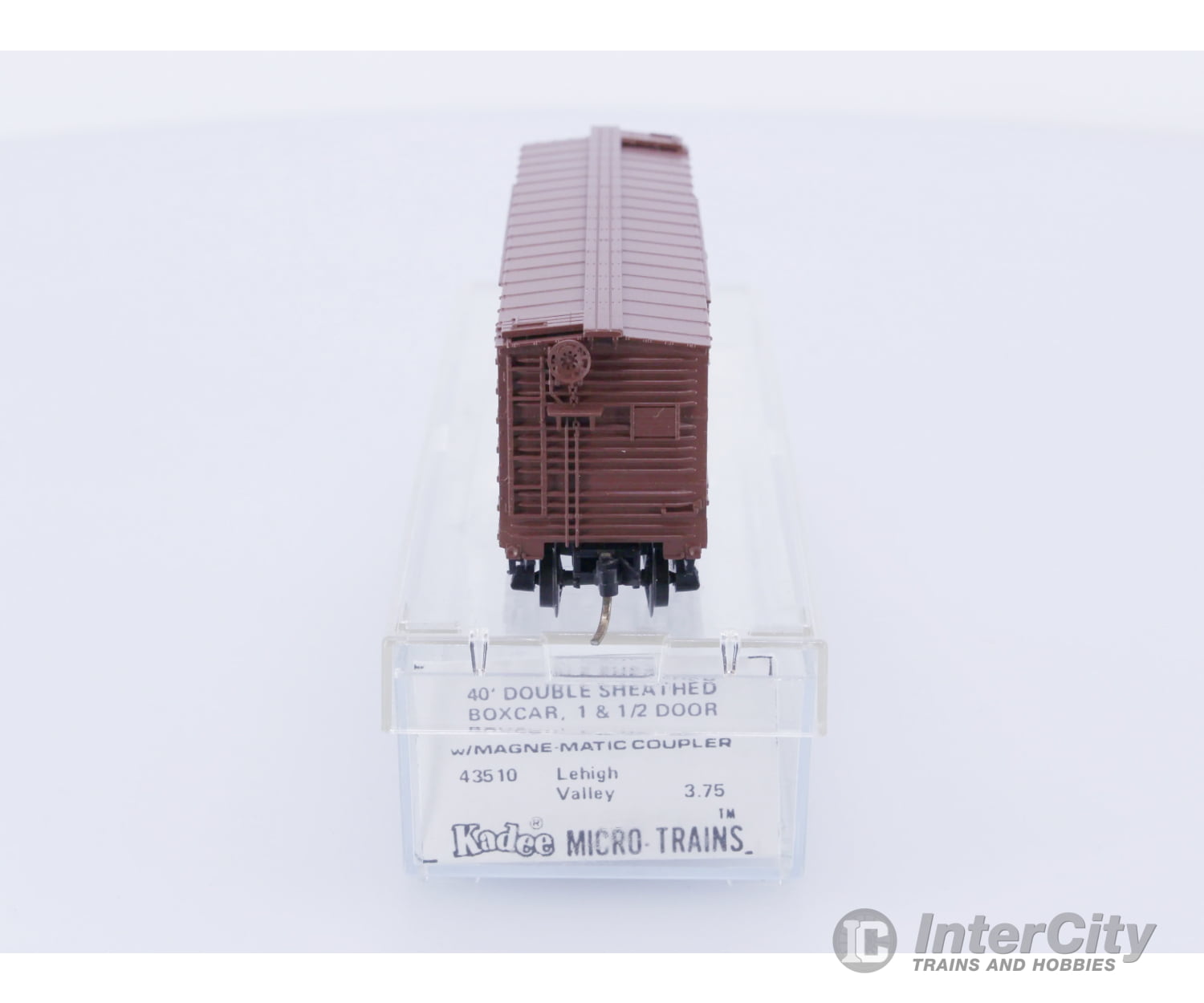 Micro Trains 43510 N 40’ Double-Sheathed Wood Box Car Lehigh Valley (LV) 79000 Freight Cars