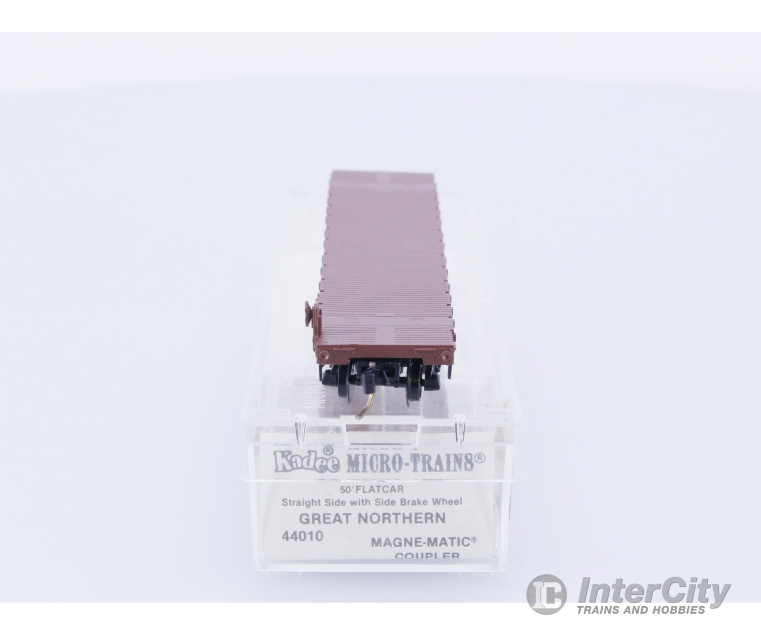 Micro Trains 44010 N Flatcar 50’ Great Northern (GN) 66208 Freight Cars