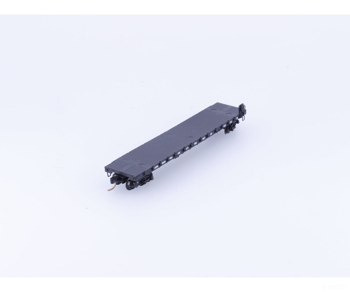 Micro Trains 44040 N 50’ Flat car Fishbelly Side w/Side Mount Brake Wheel #2 Canadian Pacific (CP) 300057 - Freight Cars