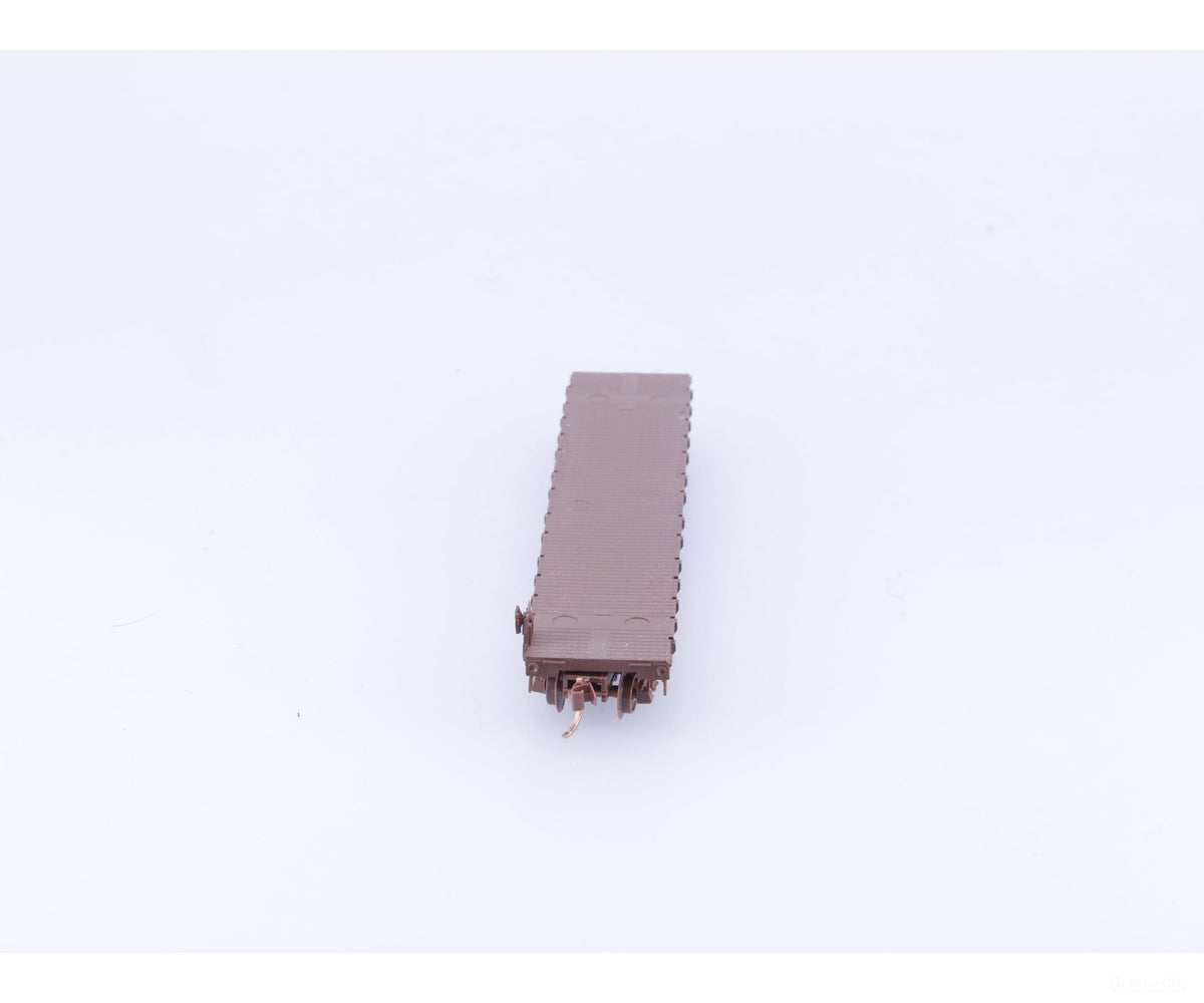 Micro Trains 45030 N 50’ Flat Car fishbelly side w/ Side Mount Brake Wheel Southern Pacific (SP) 140549 - Freight Cars
