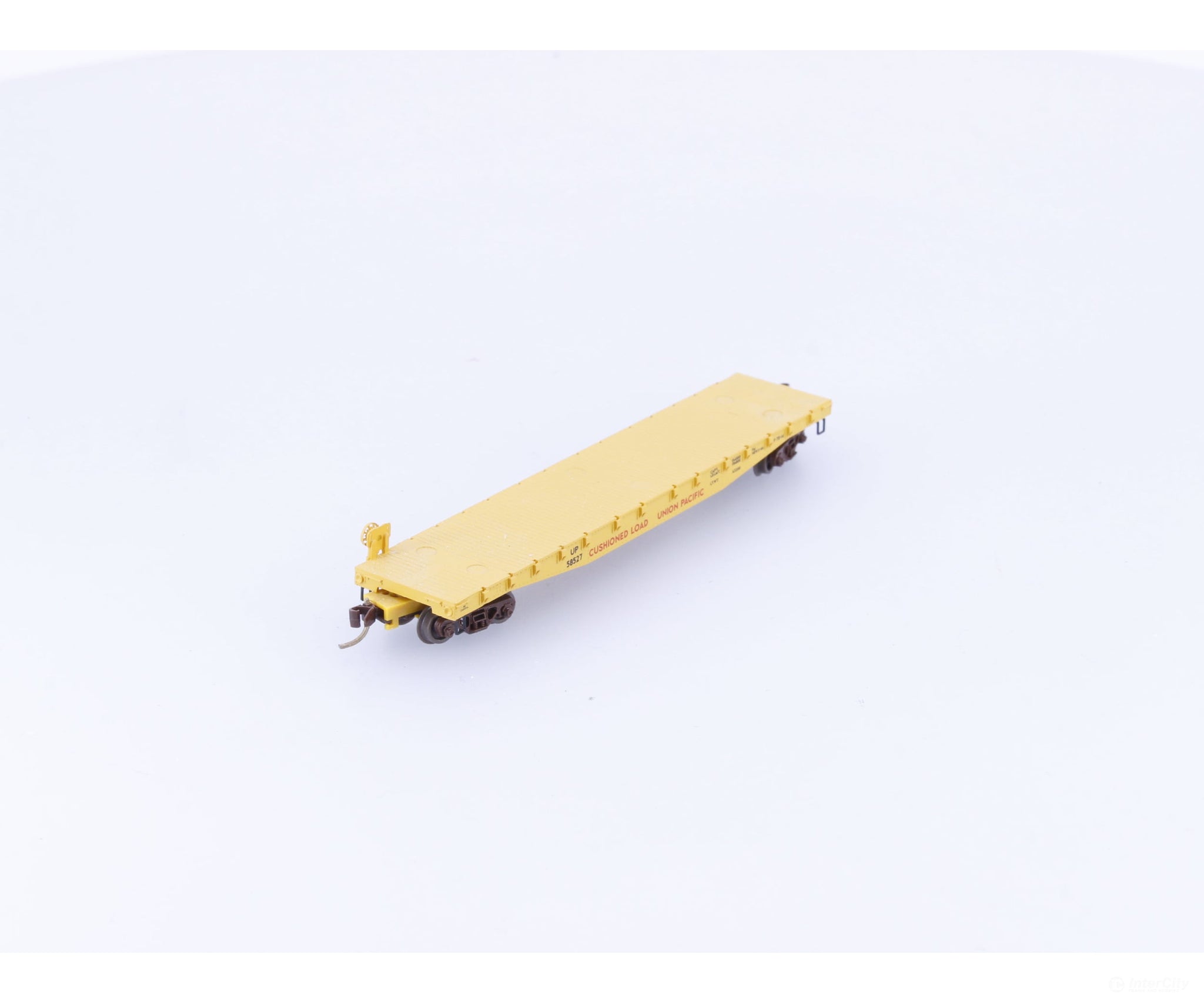 Micro Trains 45070 N 50’ Fishbelly Side Flatcar Union Pacific (UP) 58527 - Freight Cars