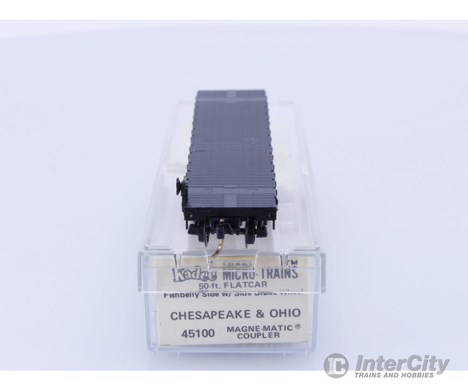 Micro Trains 45100 N Flatcar 50’ Chesapeake & Ohio C&O Chesapeake and Ohio (CO) 80420 Freight Cars