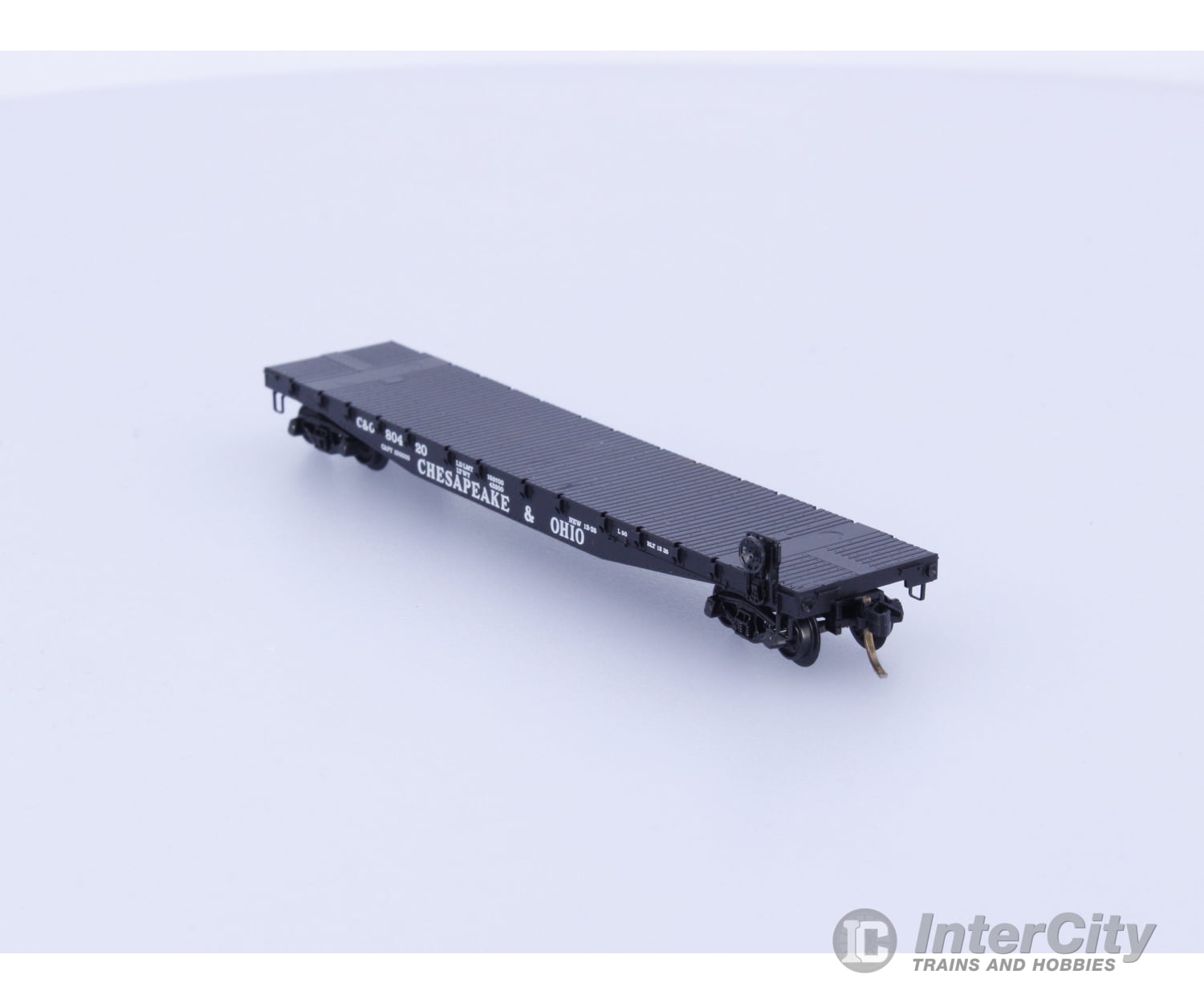 Micro Trains 45100 N Flatcar 50’ Chesapeake & Ohio C&O Chesapeake and Ohio (CO) 80420 Freight Cars