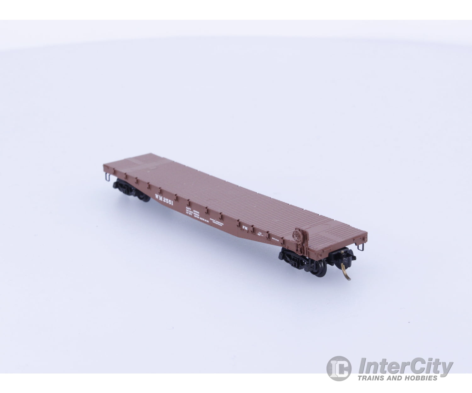 Micro Trains 45160 N Flatcar 50’ Western Maryland WM 2551 Freight Cars