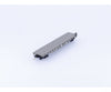 Micro Trains 45180 N 50’ Fishbelly Side Flatcar w side mount Brk Wheel United States Army (USAX) 38080 - Freight Cars