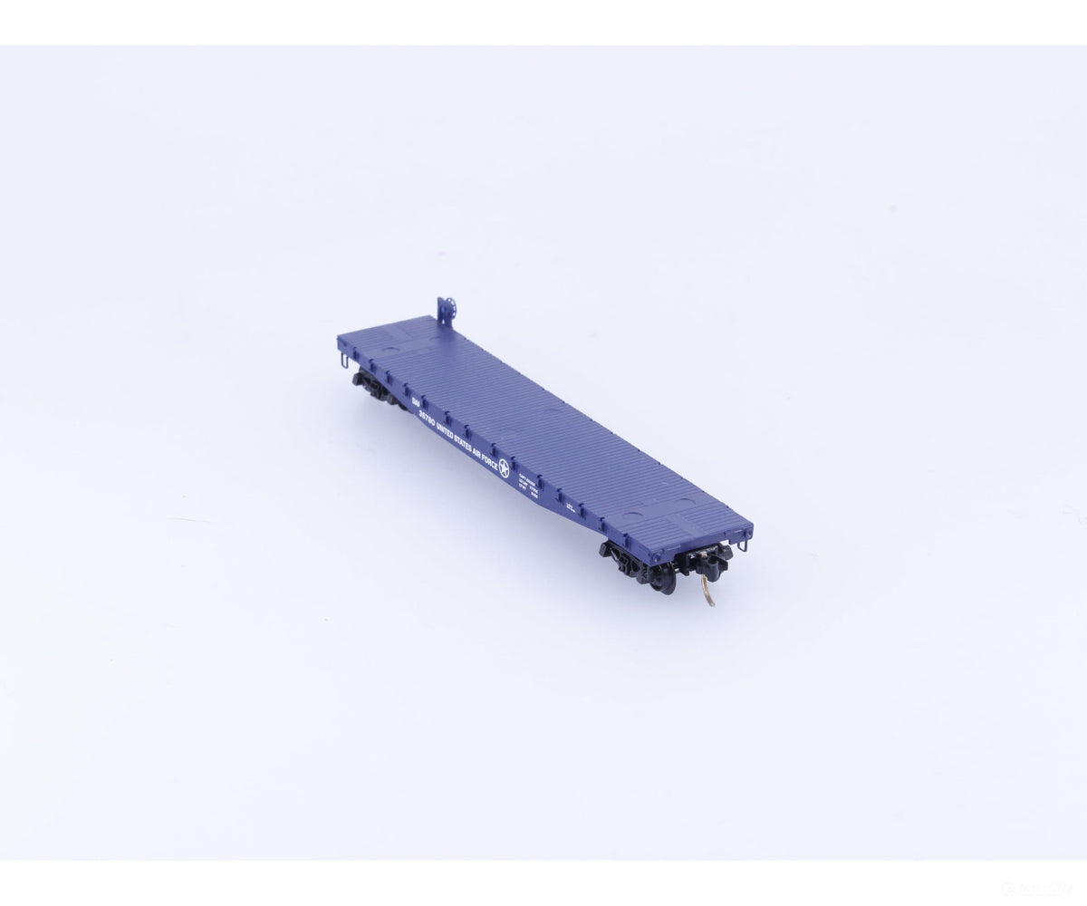 Micro Trains 45190 N 50’ Fishbelly Side Flat Car US Air Force (DAF) 35780 - Freight Cars
