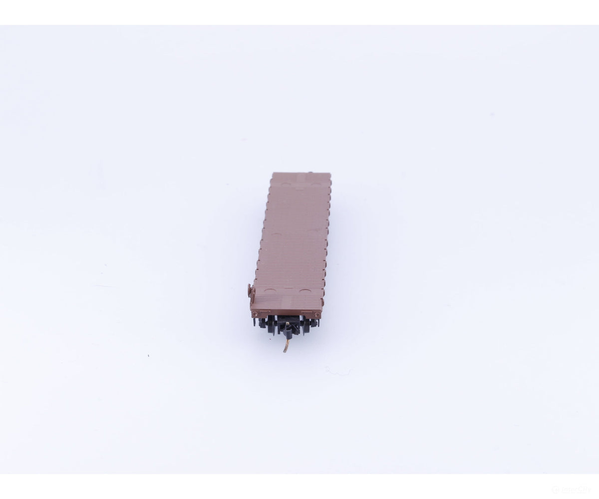 Micro Trains 45210 N 50’ Flat Car Fishbelly Side Delaware & Hudson (DH) 16509 - Freight Cars