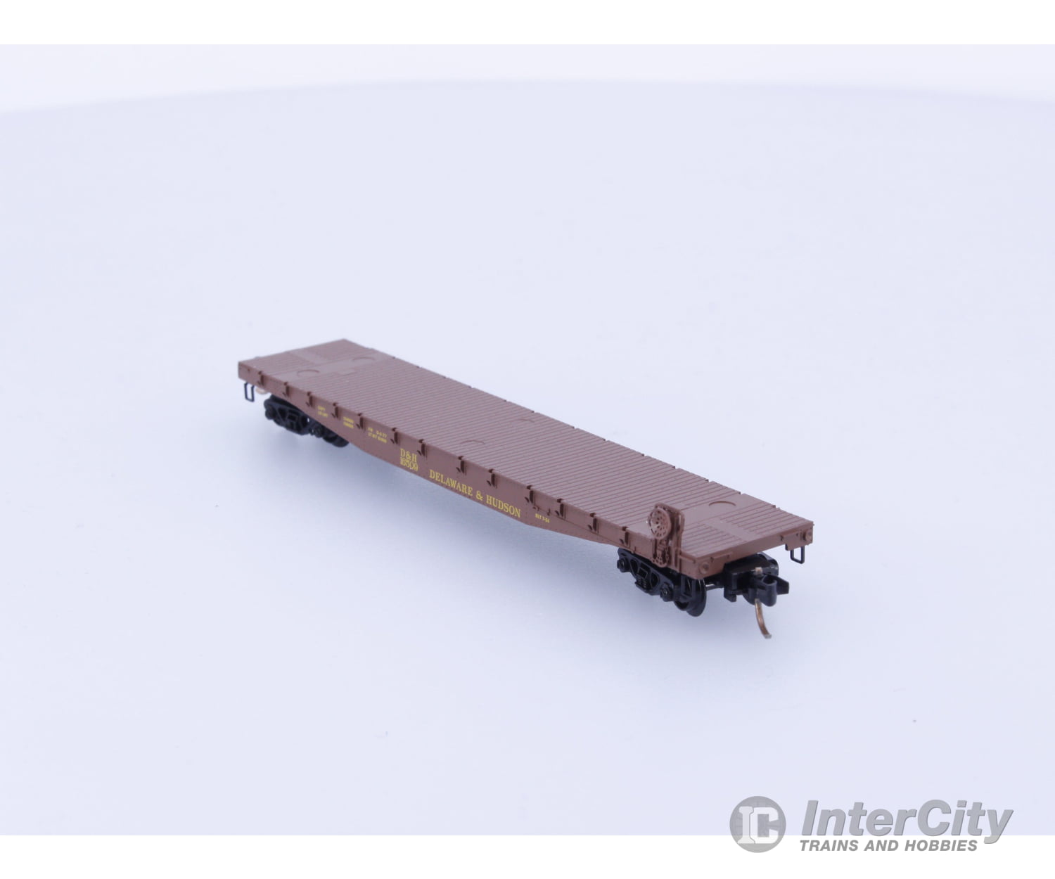 Micro Trains 45210 N Flatcar 50’ Delaware & Hudson D&H 16509 Freight Cars