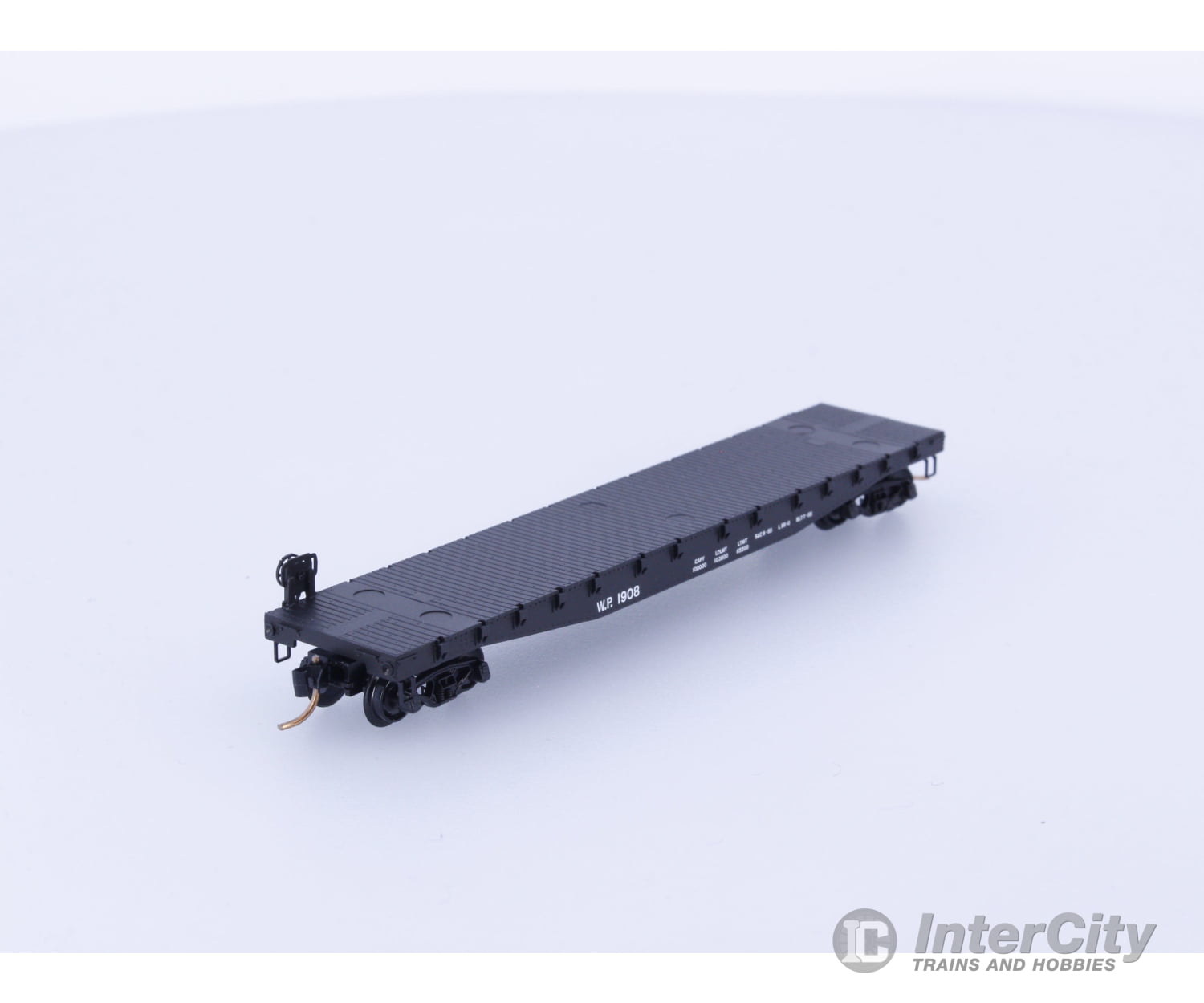 Micro Trains 45230 N Flatcar 50’ Western Pacific (WP) 1908 Freight Cars